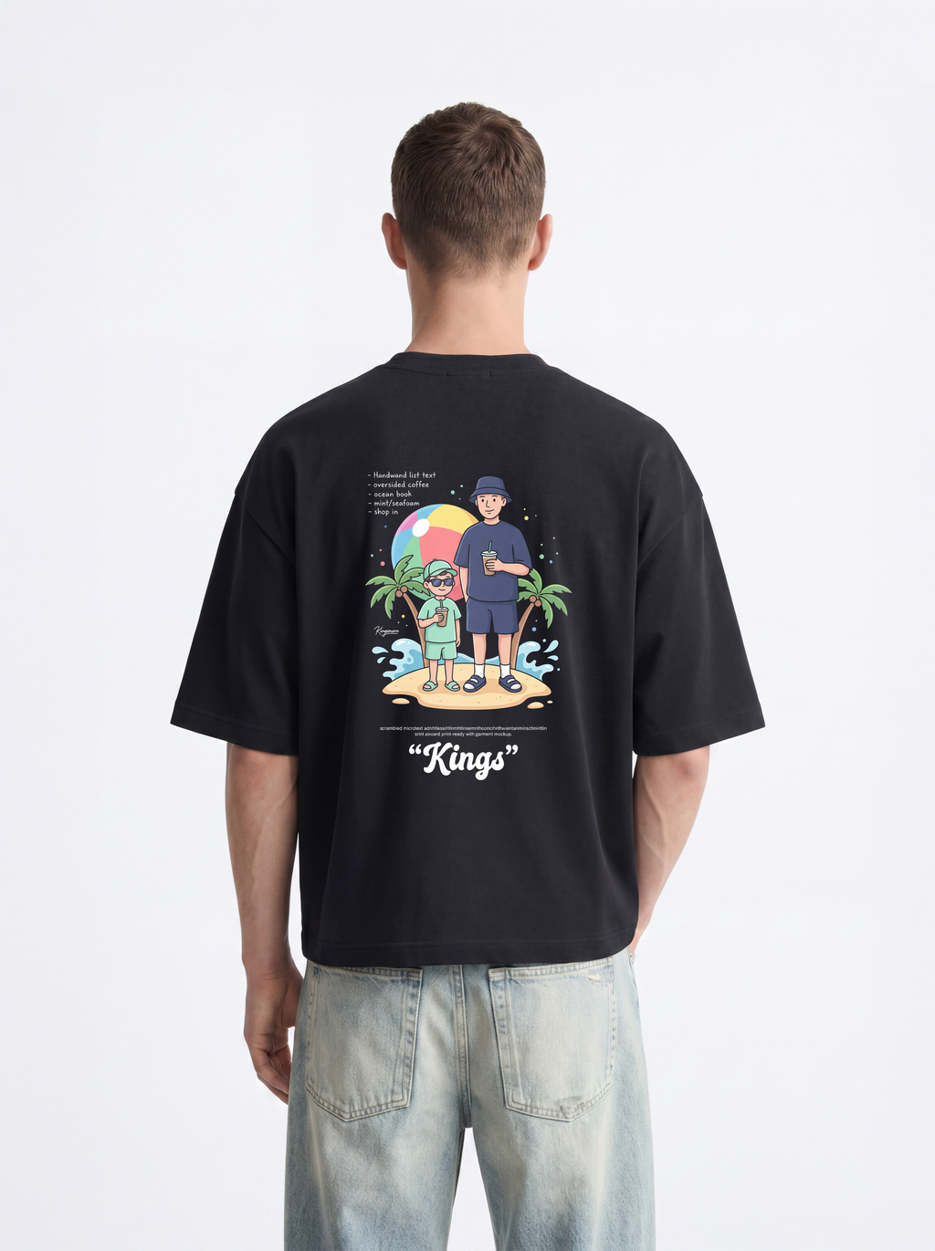 OVERSIZED TEE - Kings