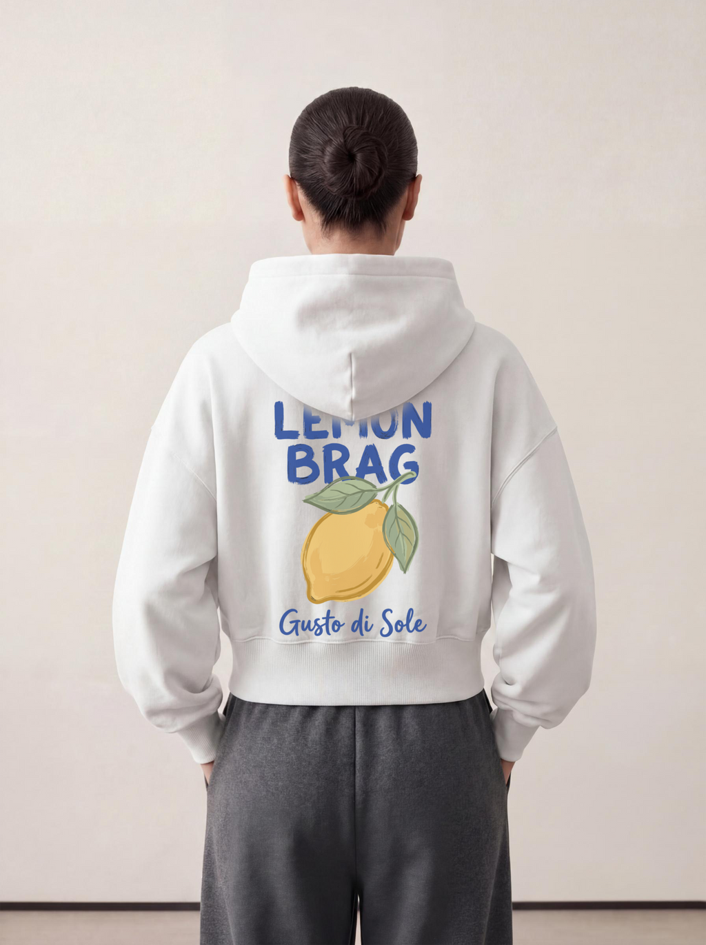 Women's OVERSIZED HOODIE - Lemon Brag