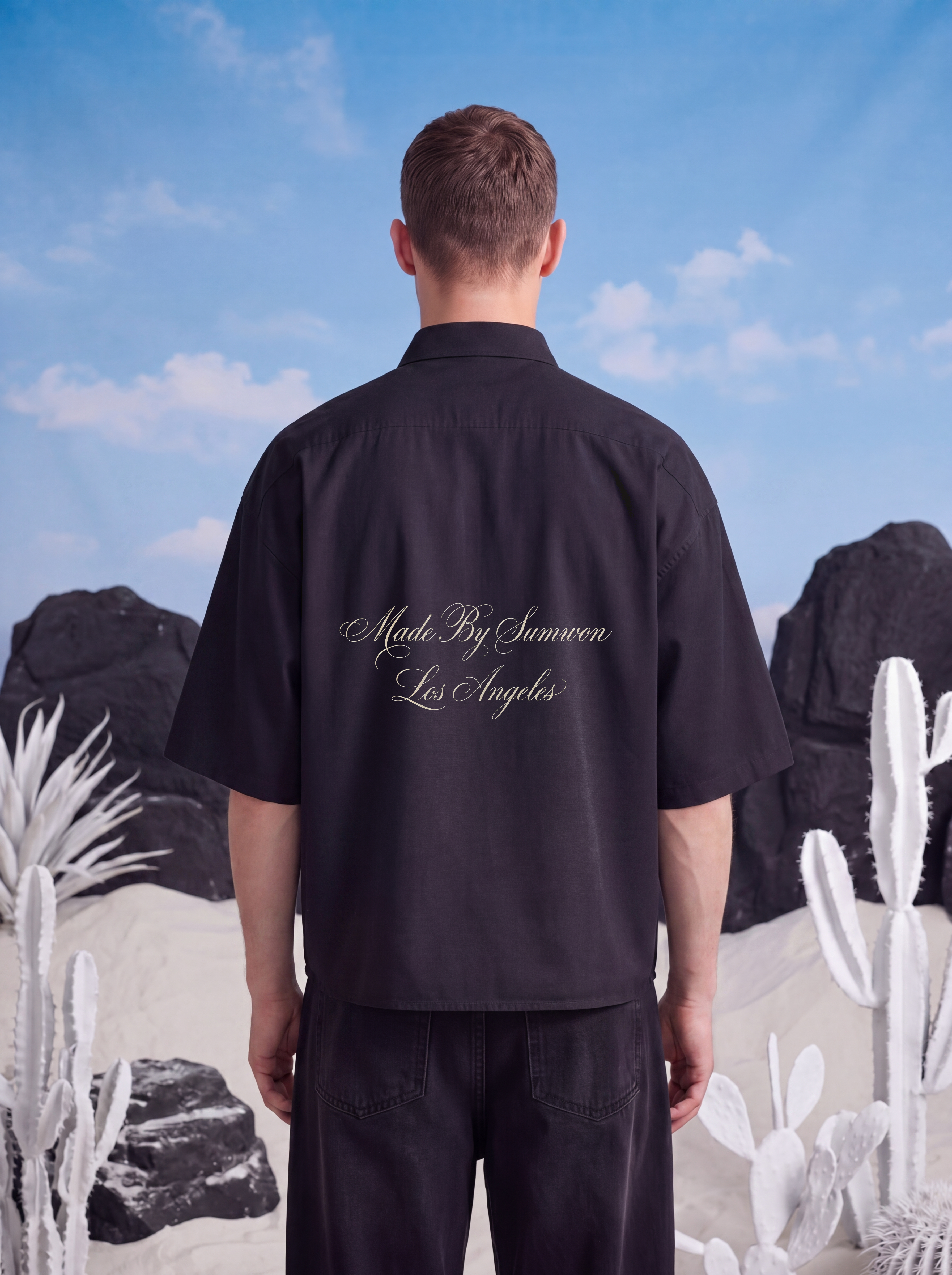 HALF SLEEVE SHIRT - Made by summer LA