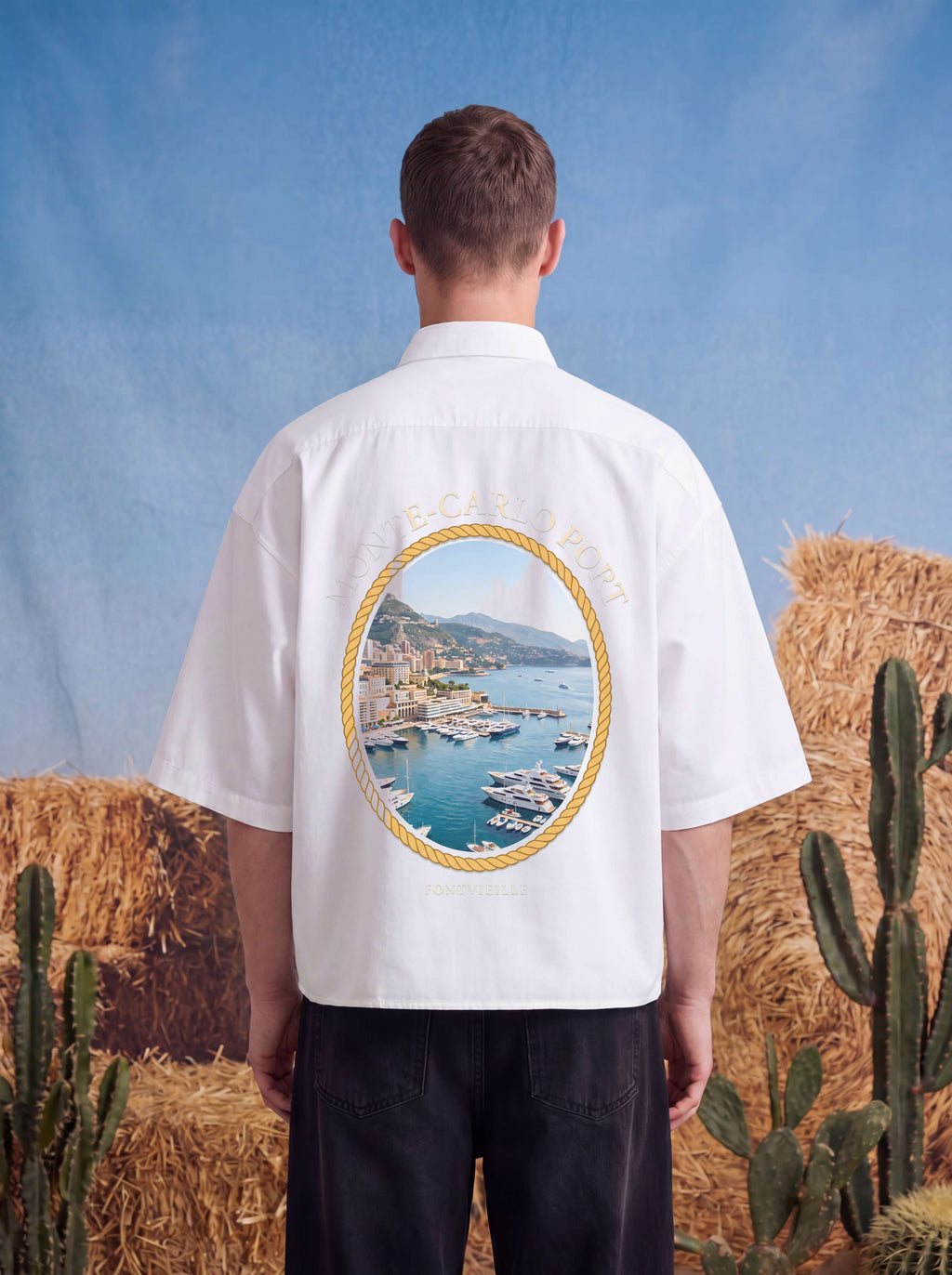 HALF SLEEVE SHIRT - Monte carlo port hub