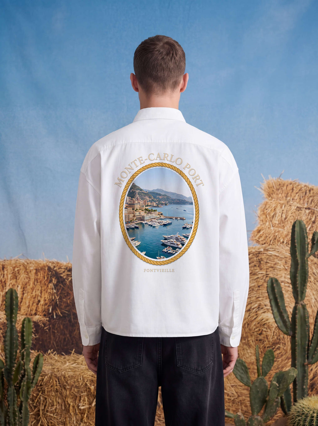 OXFORD SHIRT - Monte Carlo port white