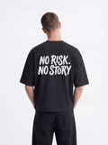 OVERSIZED TEE - No Risk No Story