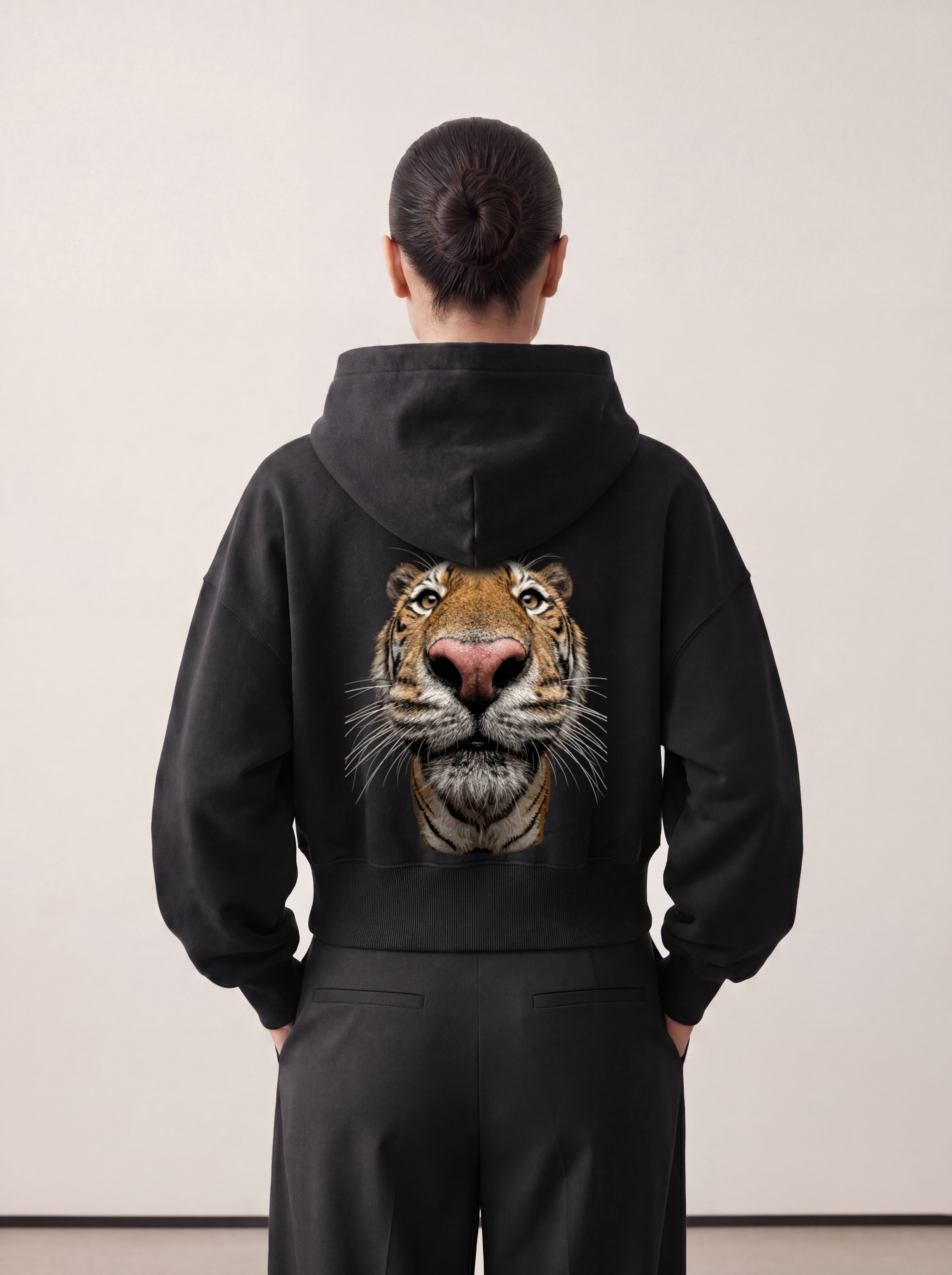 Women's OVERSIZED HOODIE - Peeka Roar