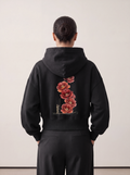 Women's OVERSIZED HOODIE - Poppy drift