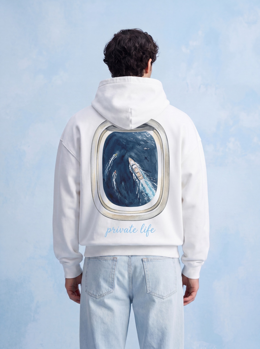 OVERSIZED HOODIE - Private life
