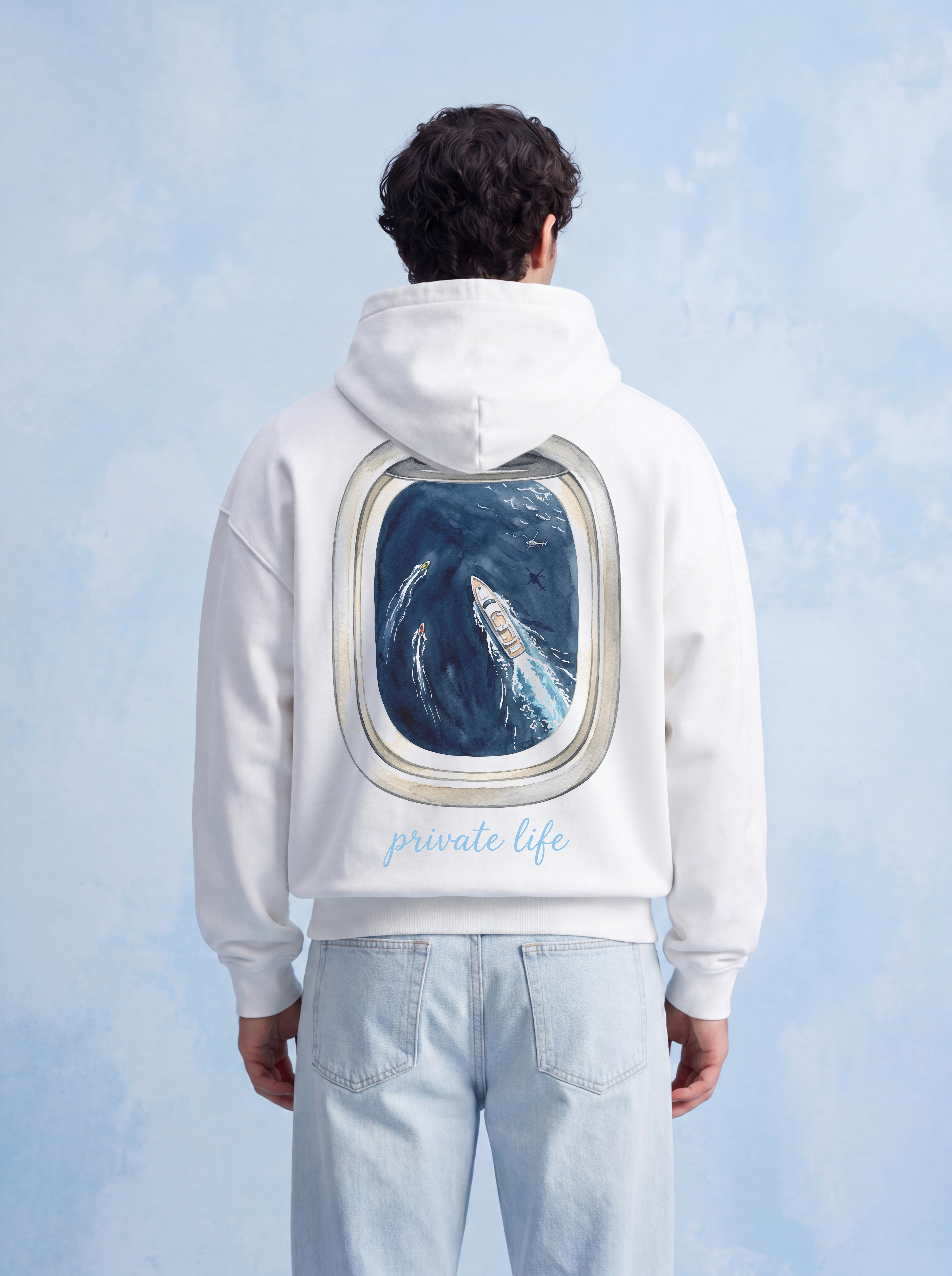 OVERSIZED HOODIE - Private life