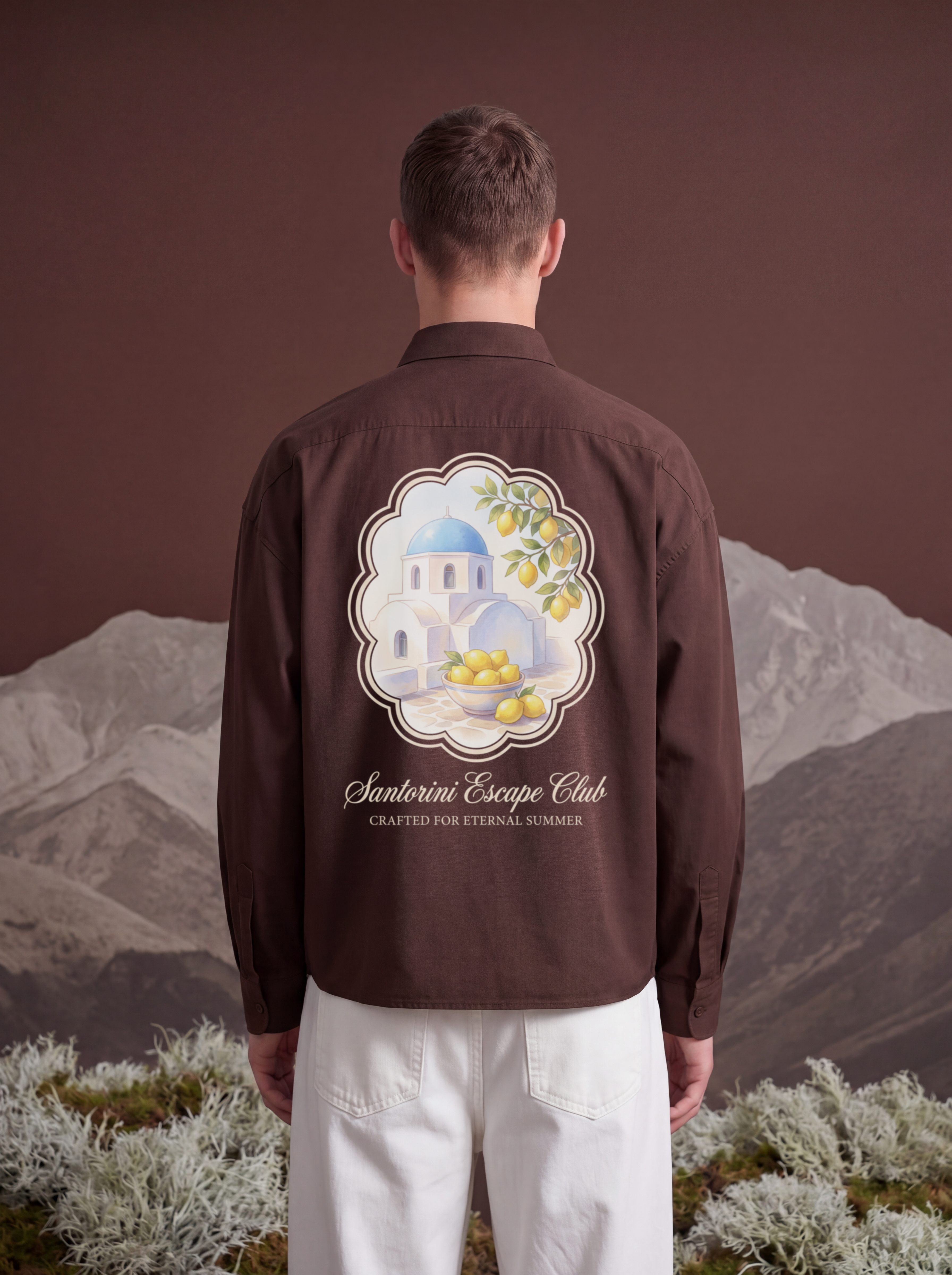 OXFORD SHIRT - Santorini escape club