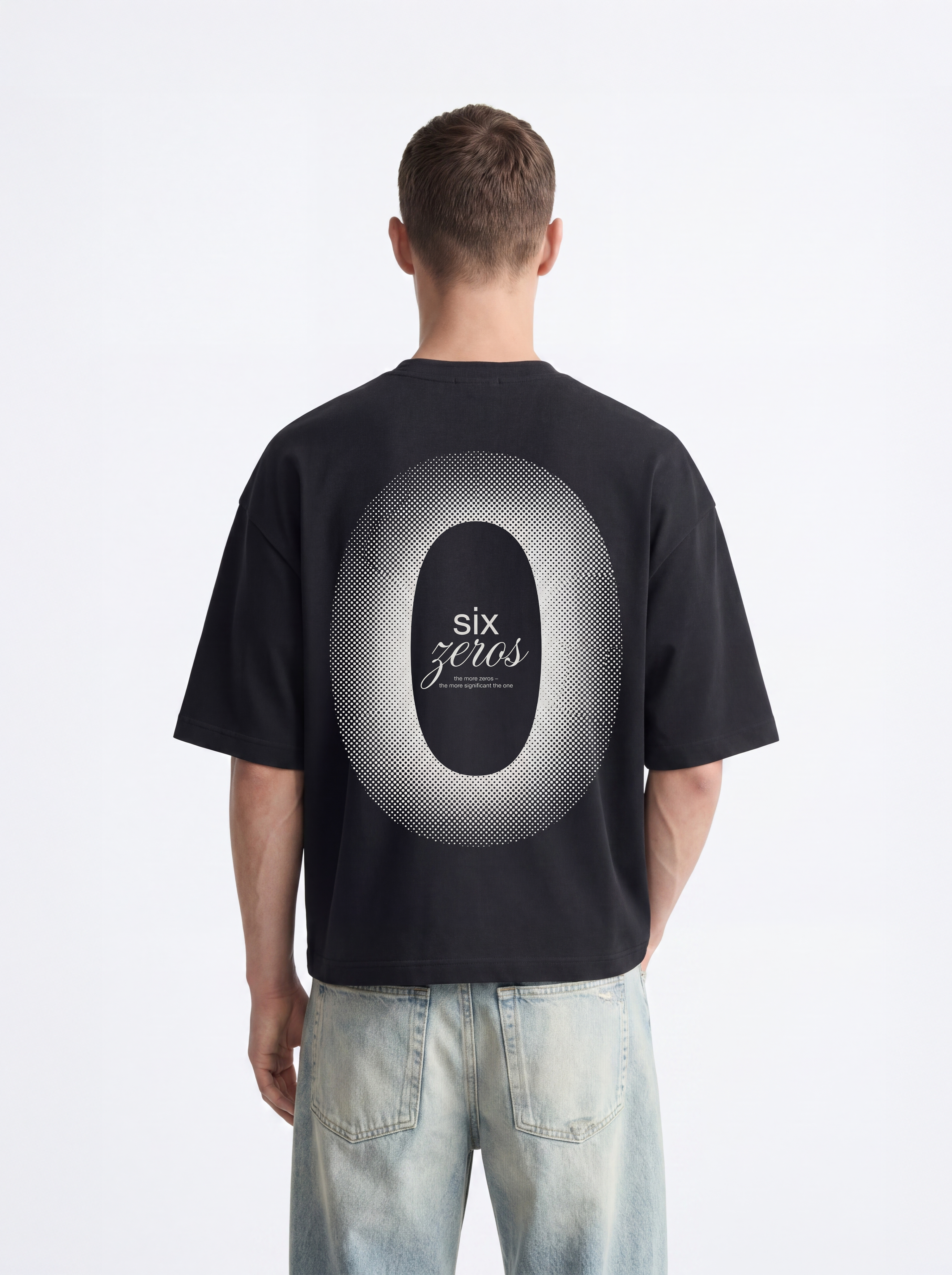 OVERSIZED TEE - Six zeros