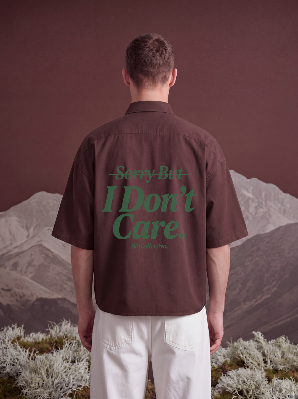 HALF SLEEVE SHIRT - Sorry but i don't care