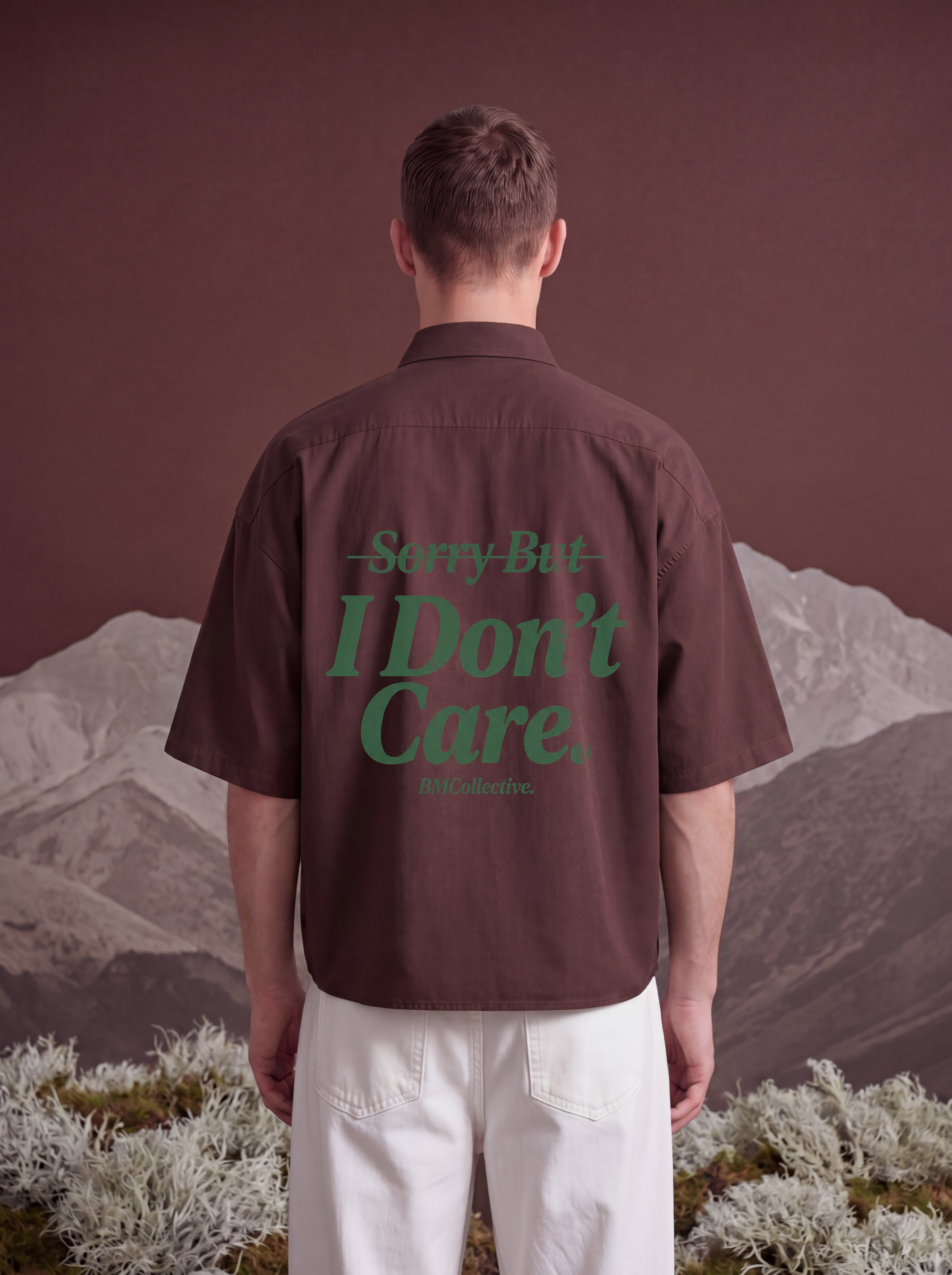 HALF SLEEVE SHIRT - Sorry but i don't care