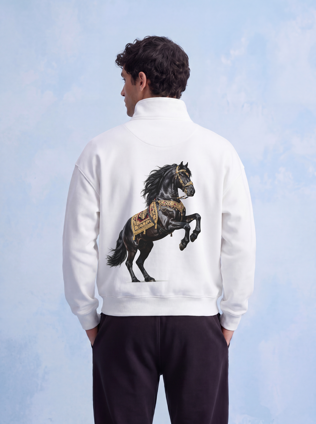 QUARTER ZIP - Stallion rules
