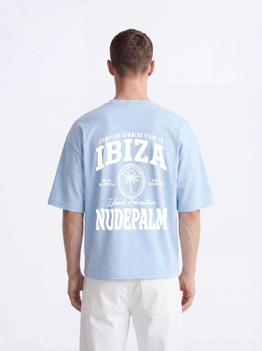OVERSIZED TEE - Summer Starts In Ibiza