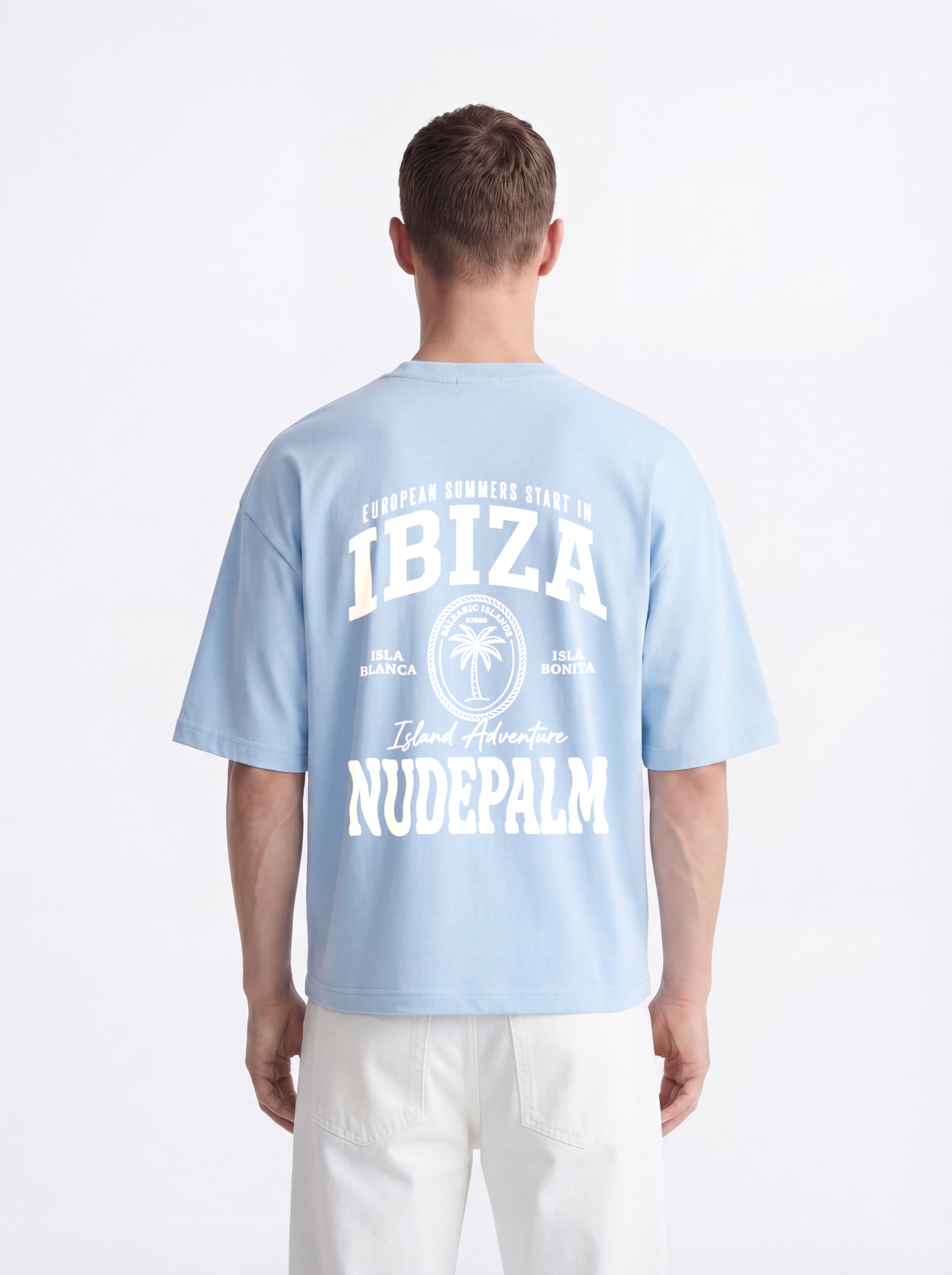 OVERSIZED TEE - Summer Starts In Ibiza