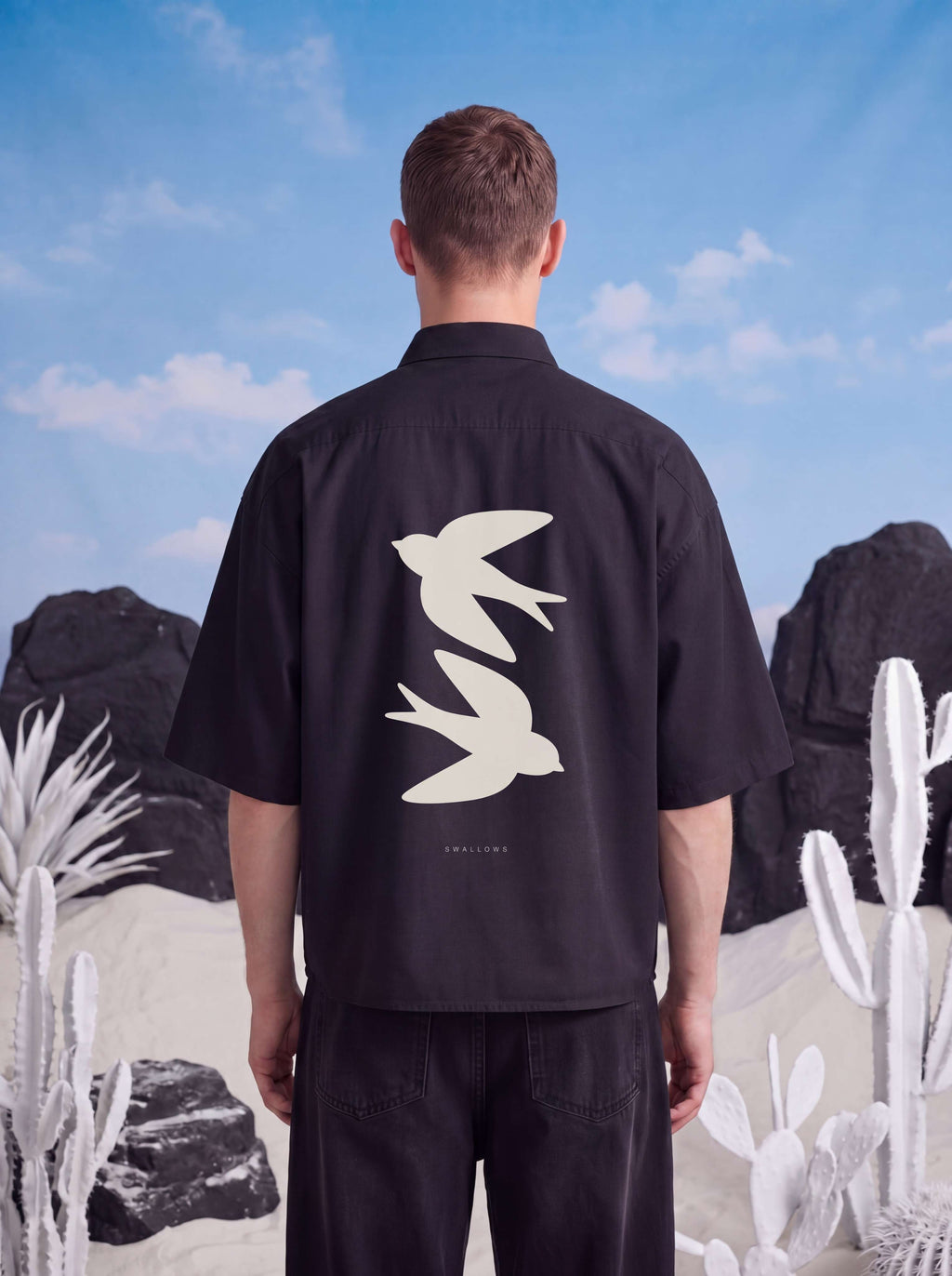 HALF SLEEVE SHIRT - Swallows