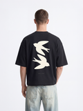 OVERSIZED TEE - Swallows
