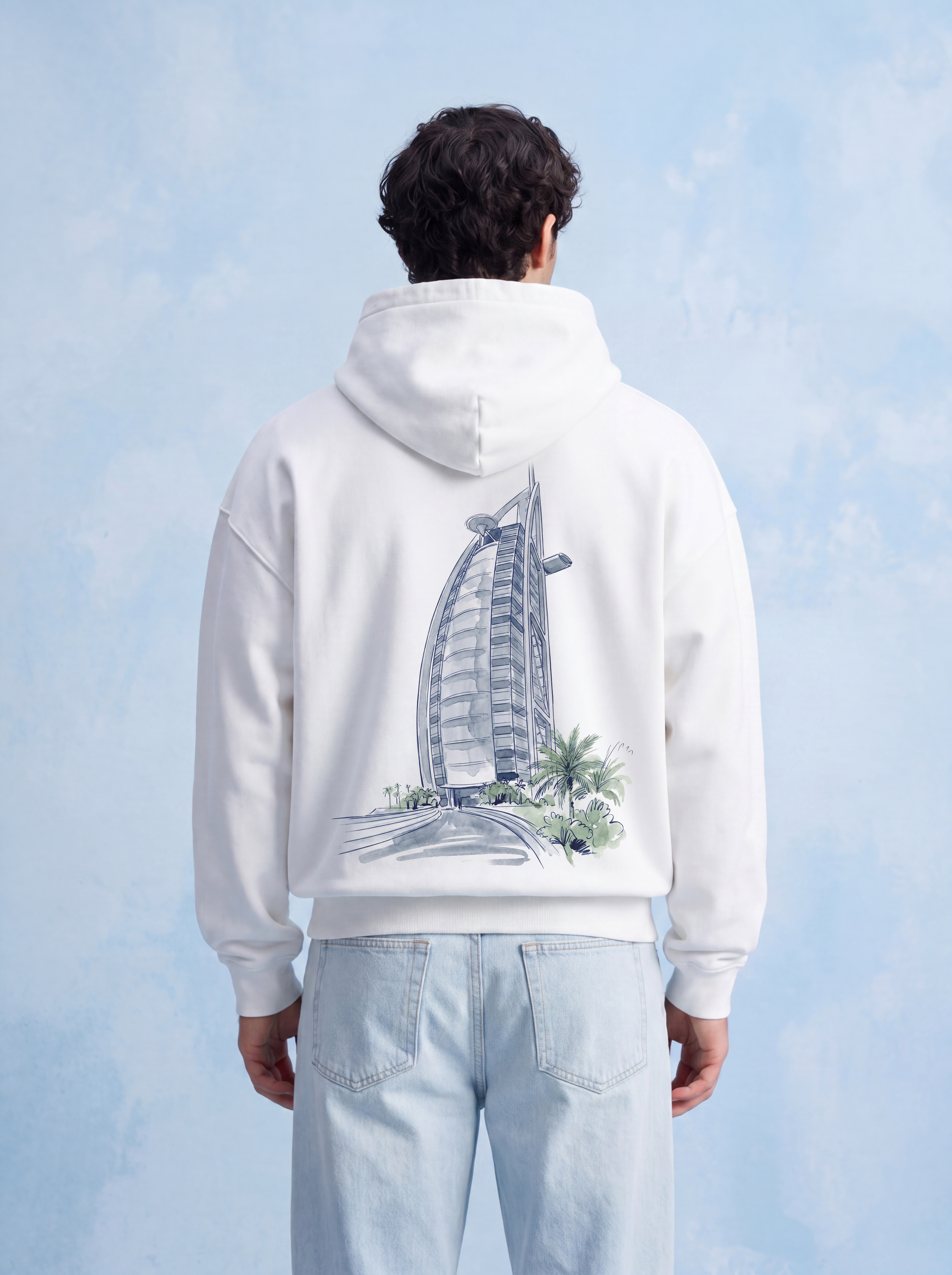 OVERSIZED HOODIE - The 7 star