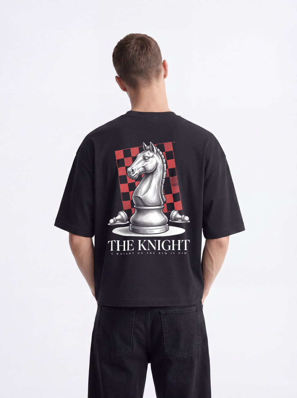 OVERSIZED TEE - The knight