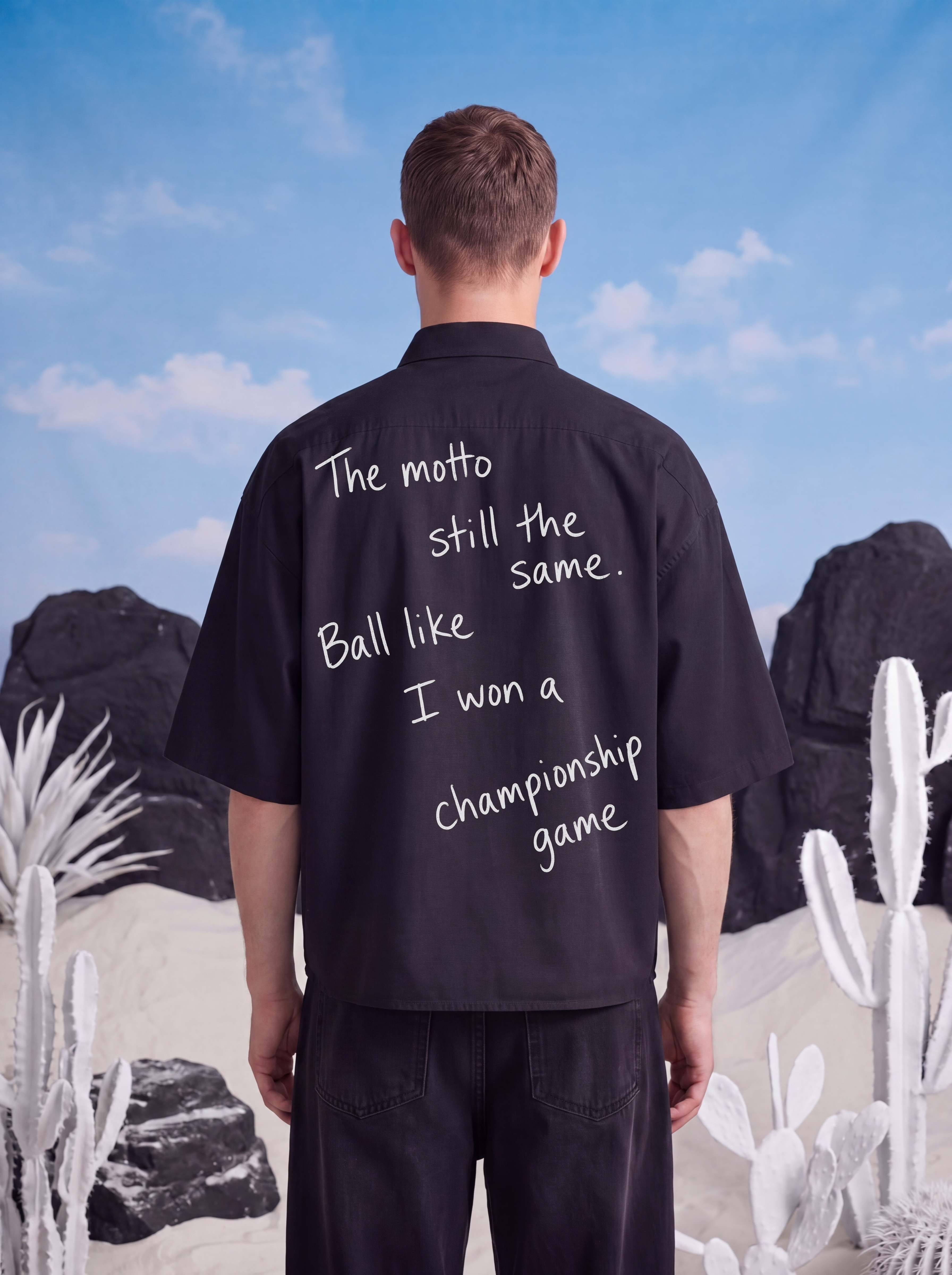 HALF SLEEVE SHIRT - The motto