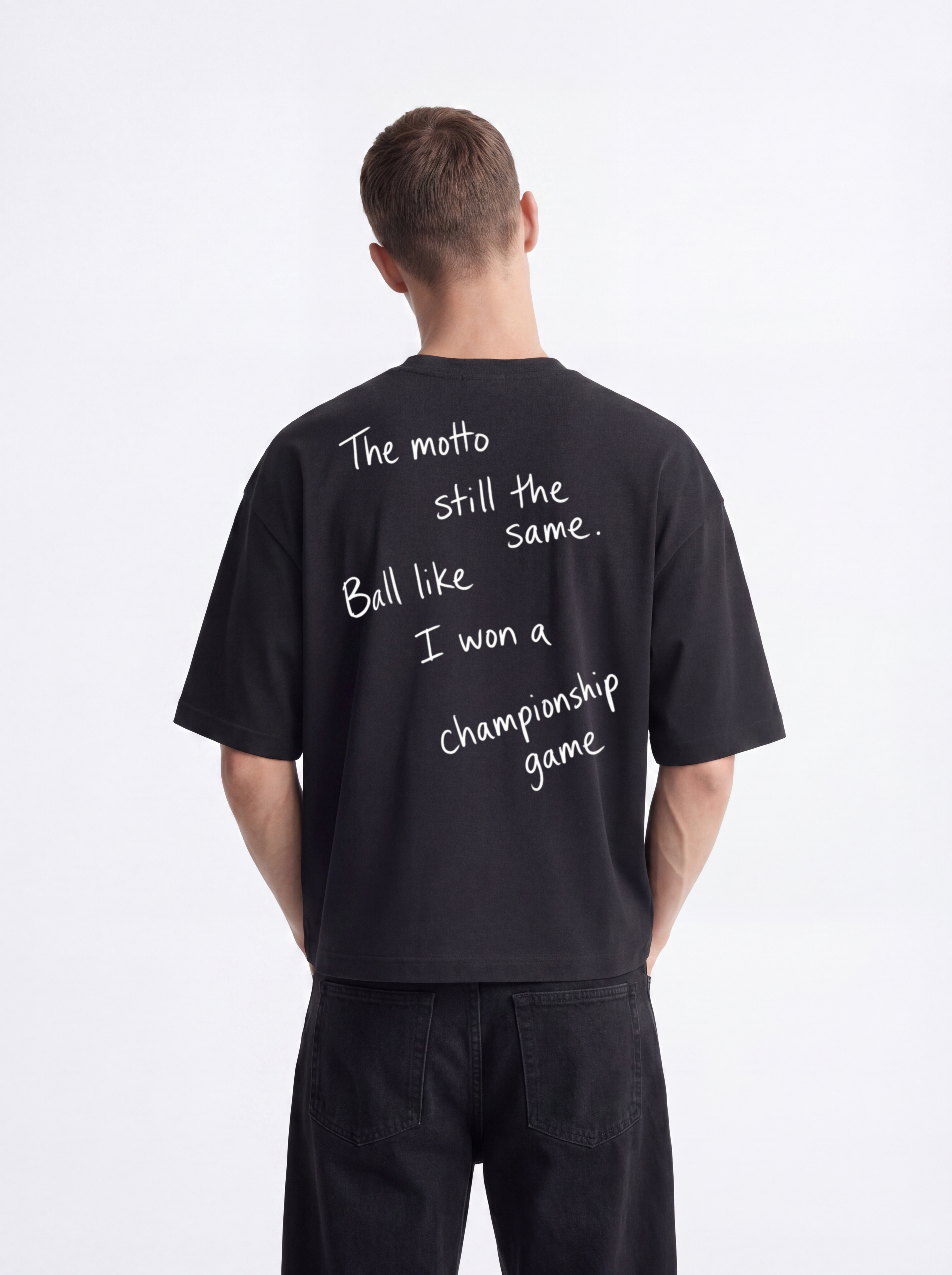 OVERSIZED TEE - The motto