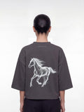 Women's OVERSZIED TEE - Dream riding