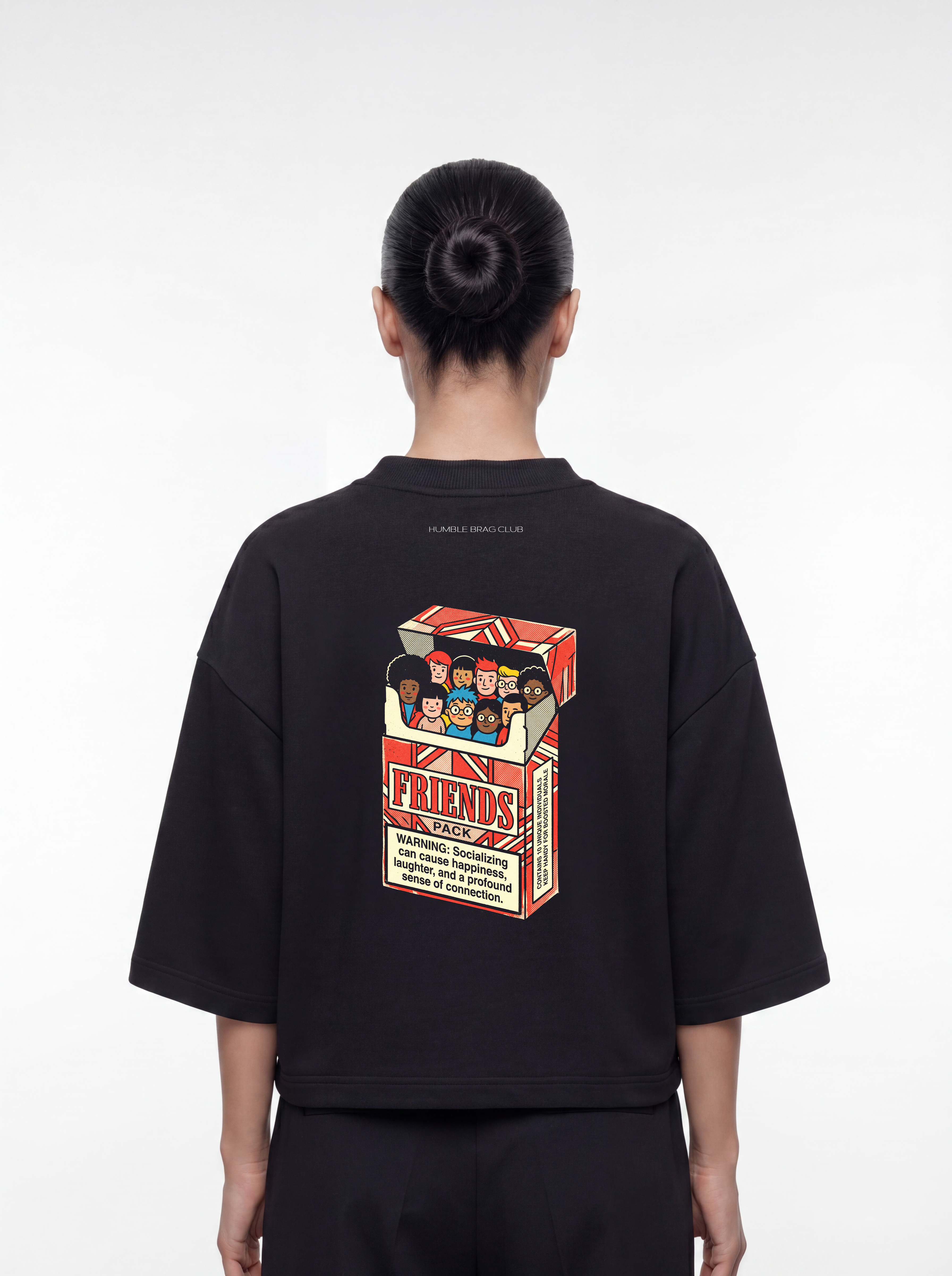Women's OVERSZIED TEE - Friends pack