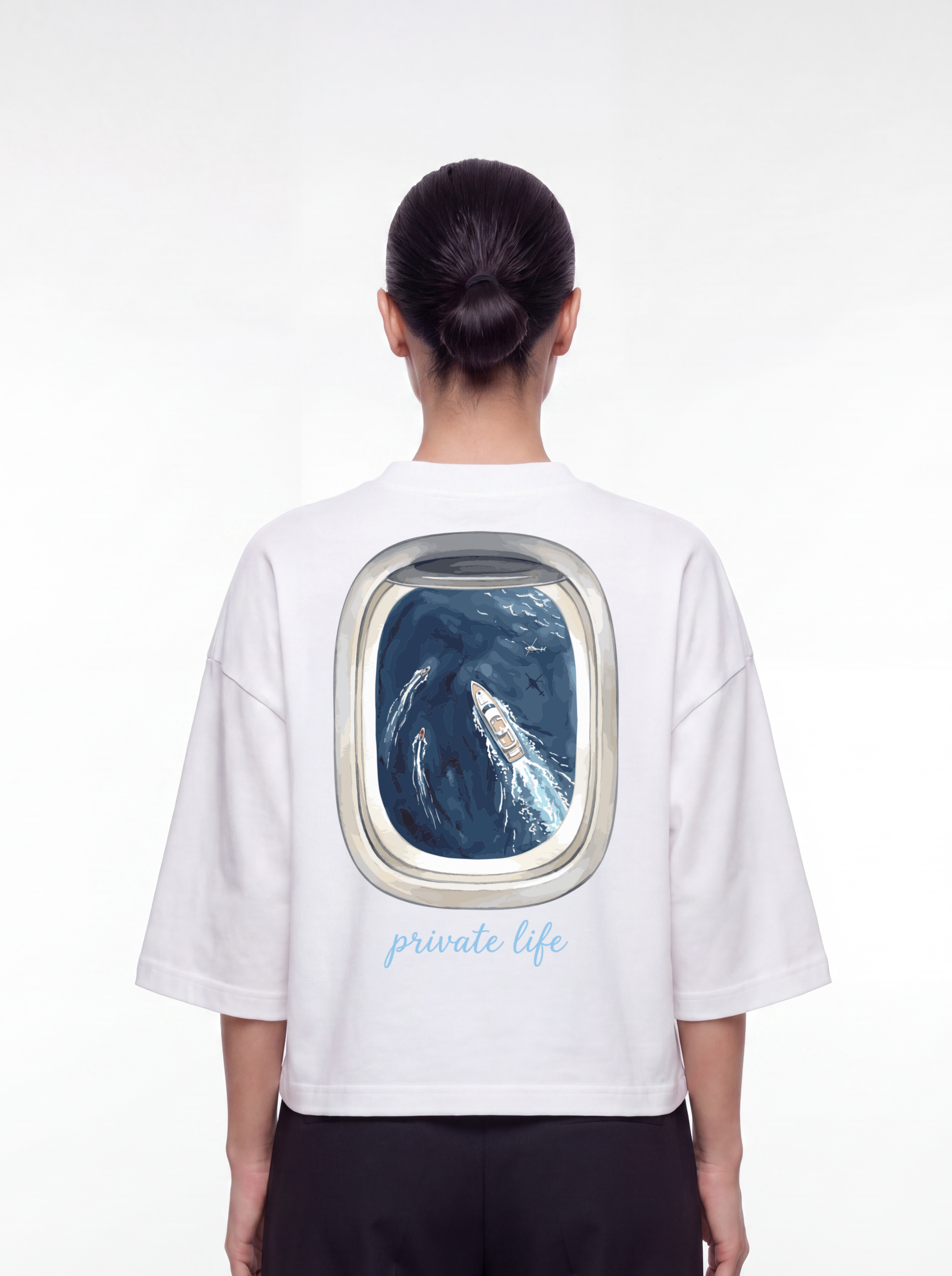 Women's OVERSZIED TEE - Private Life
