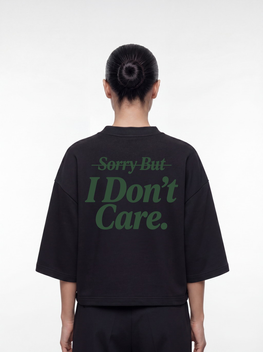 Women's OVERSZIED TEE - Sorry but i don't care