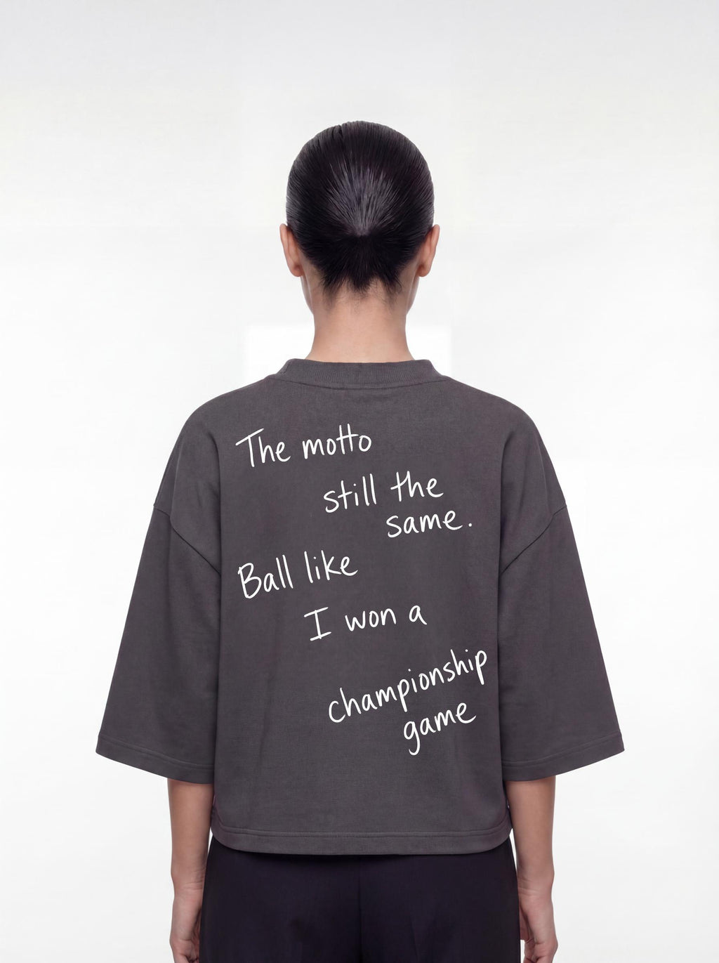 Women's OVERSZIED TEE - The motto