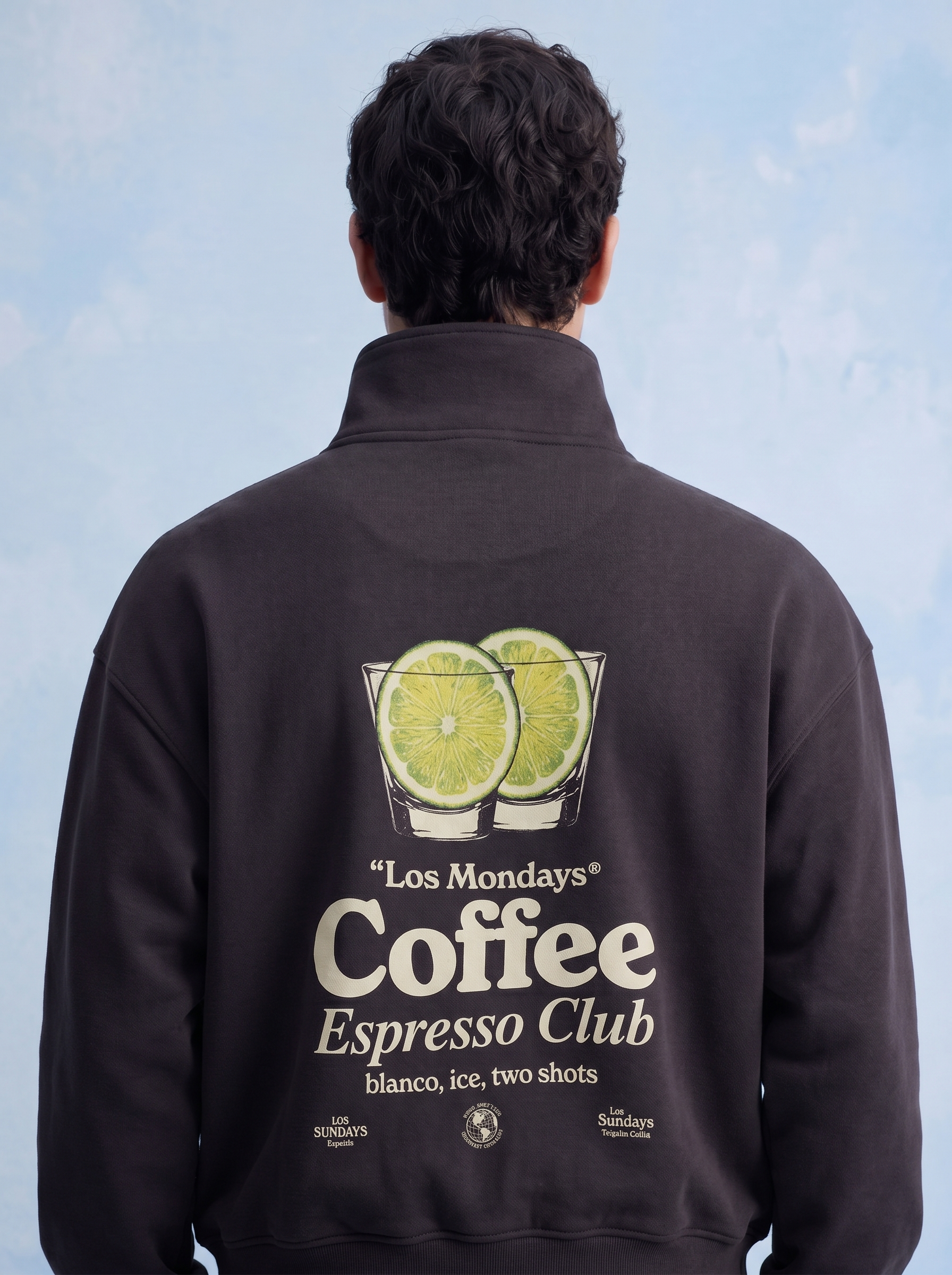 QUARTER ZIP - Espresso Club