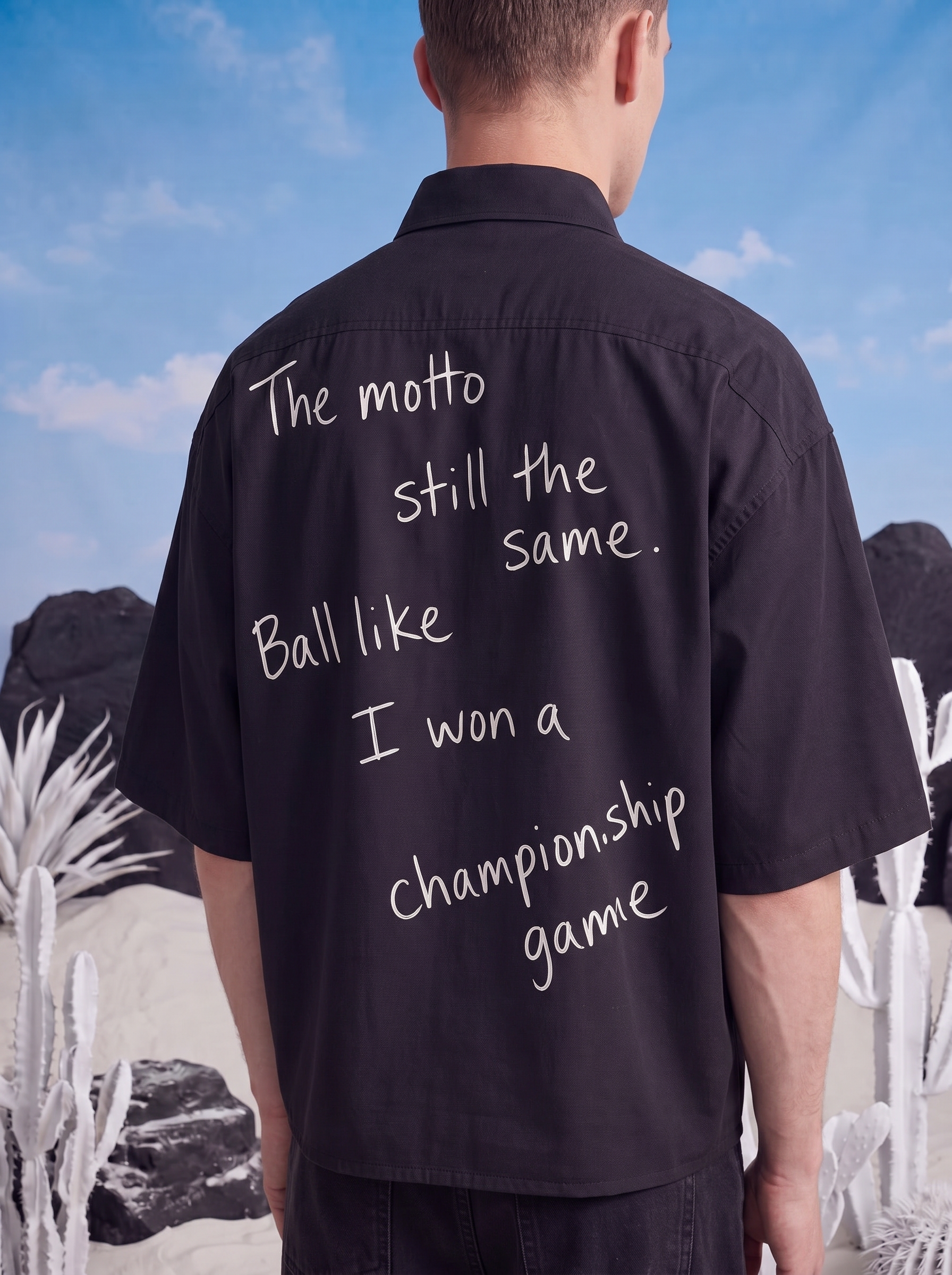 HALF SLEEVE SHIRT - The motto
