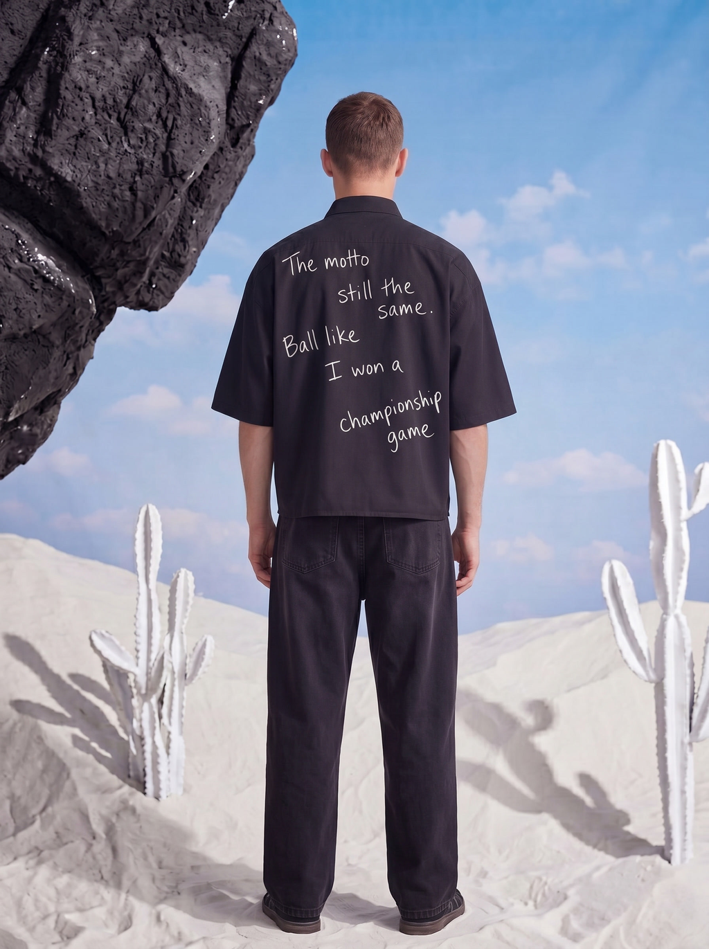 HALF SLEEVE SHIRT - The motto