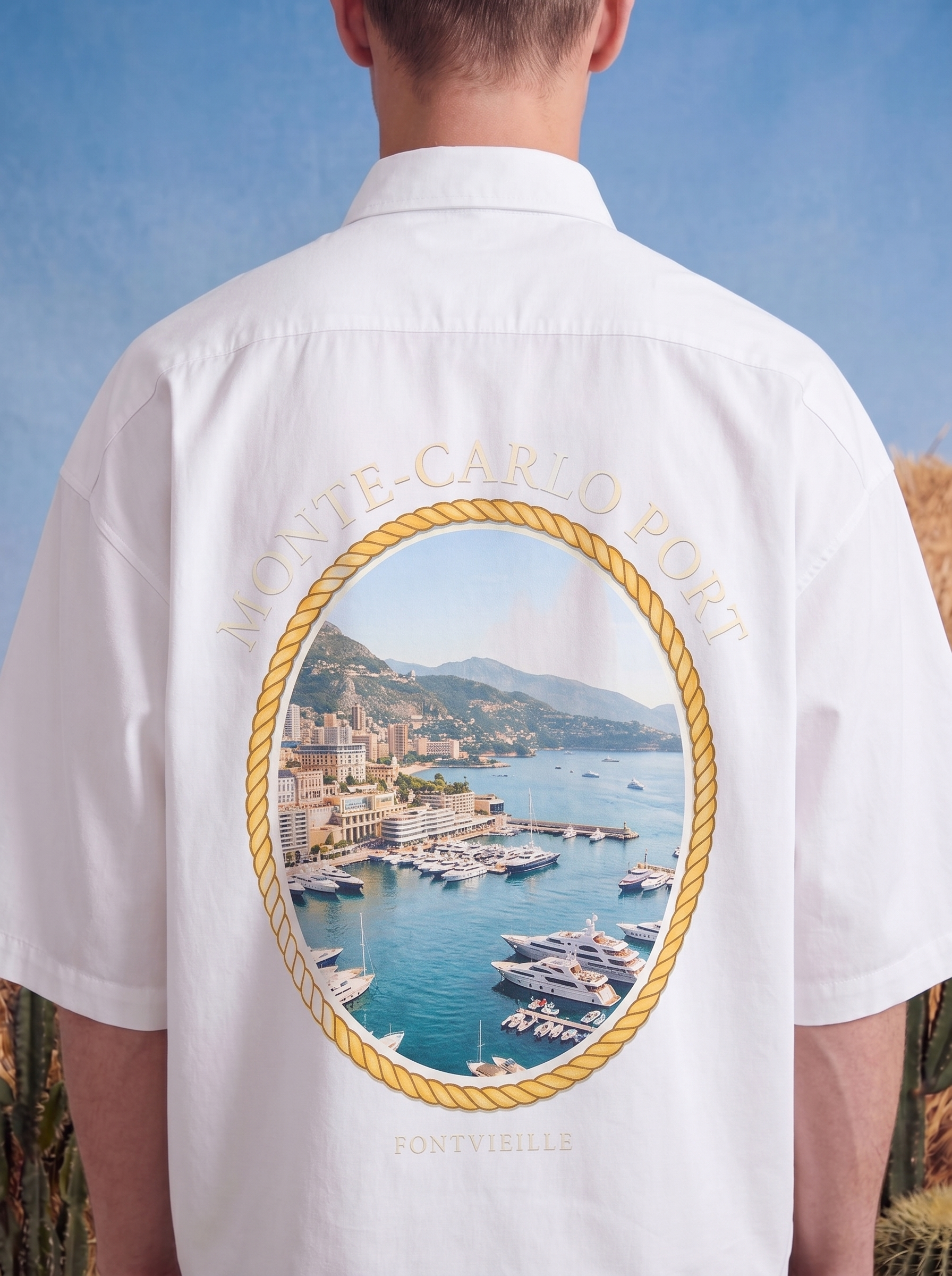 HALF SLEEVE SHIRT - Monte carlo port hub