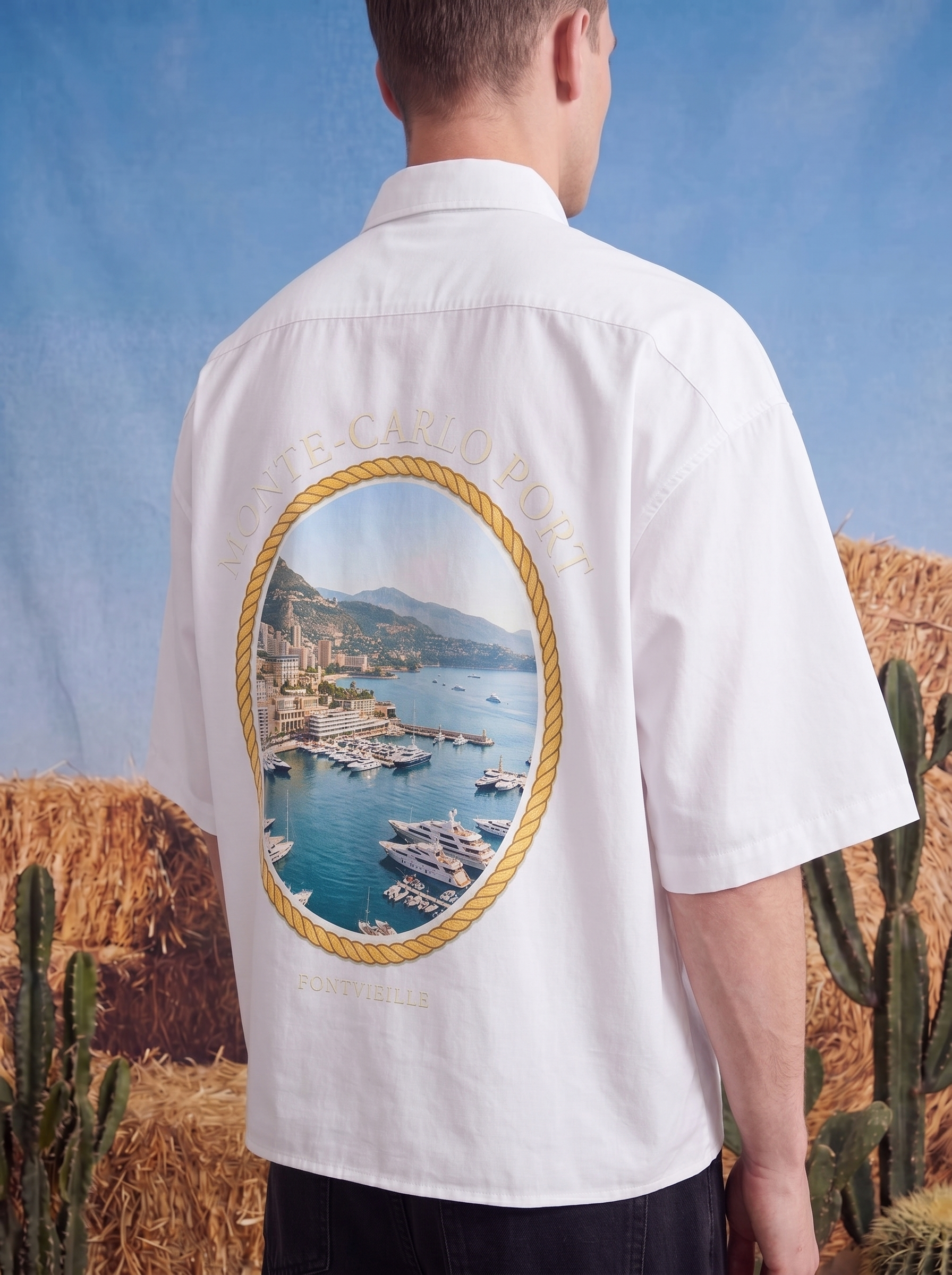 HALF SLEEVE SHIRT - Monte carlo port hub