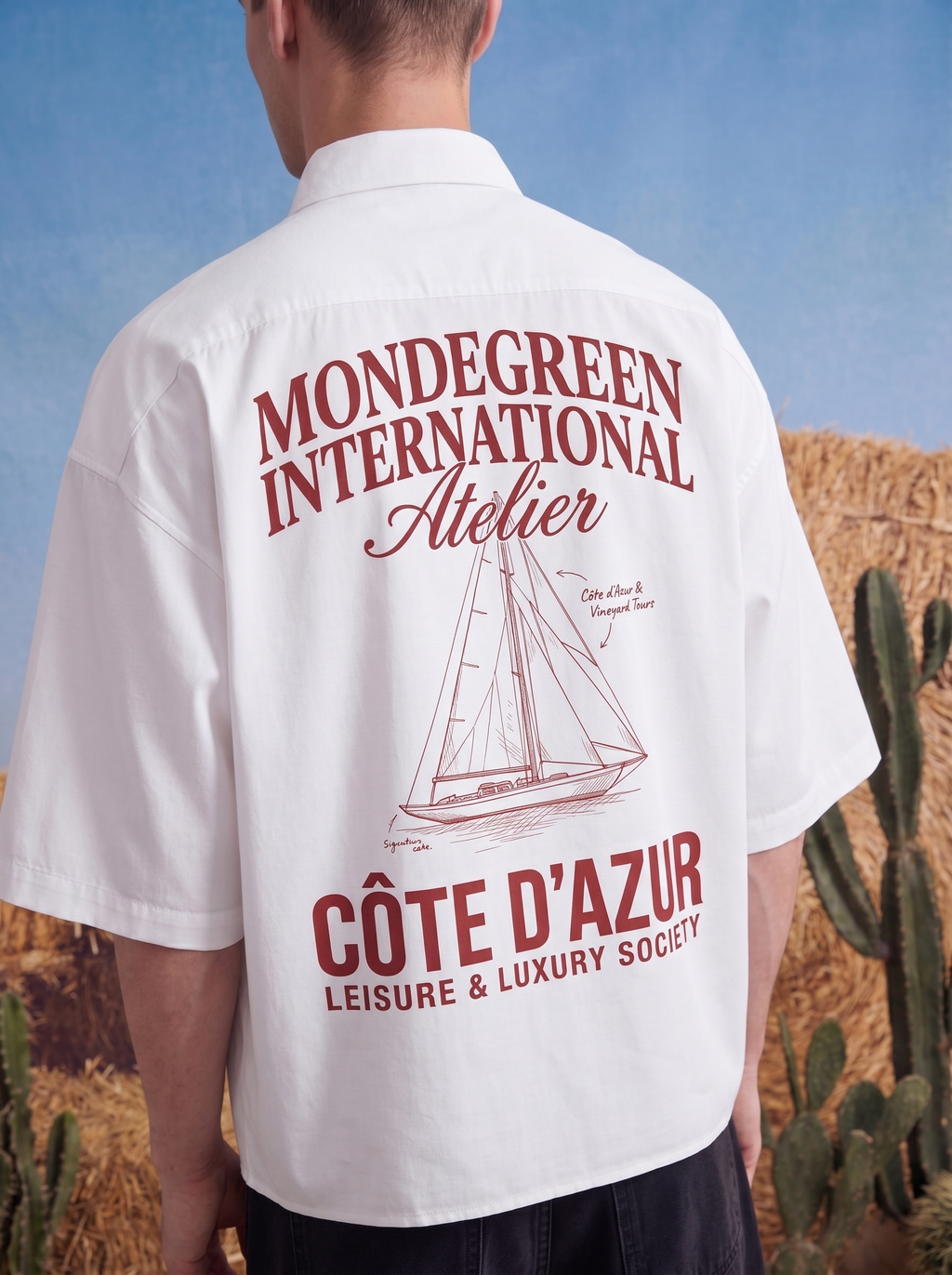 HALF SLEEVE SHIRT - Cote Dazur