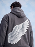OVERSIZED HOODIE - Shield of wing