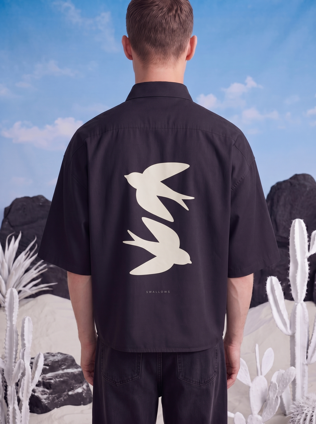HALF SLEEVE SHIRT - Swallows