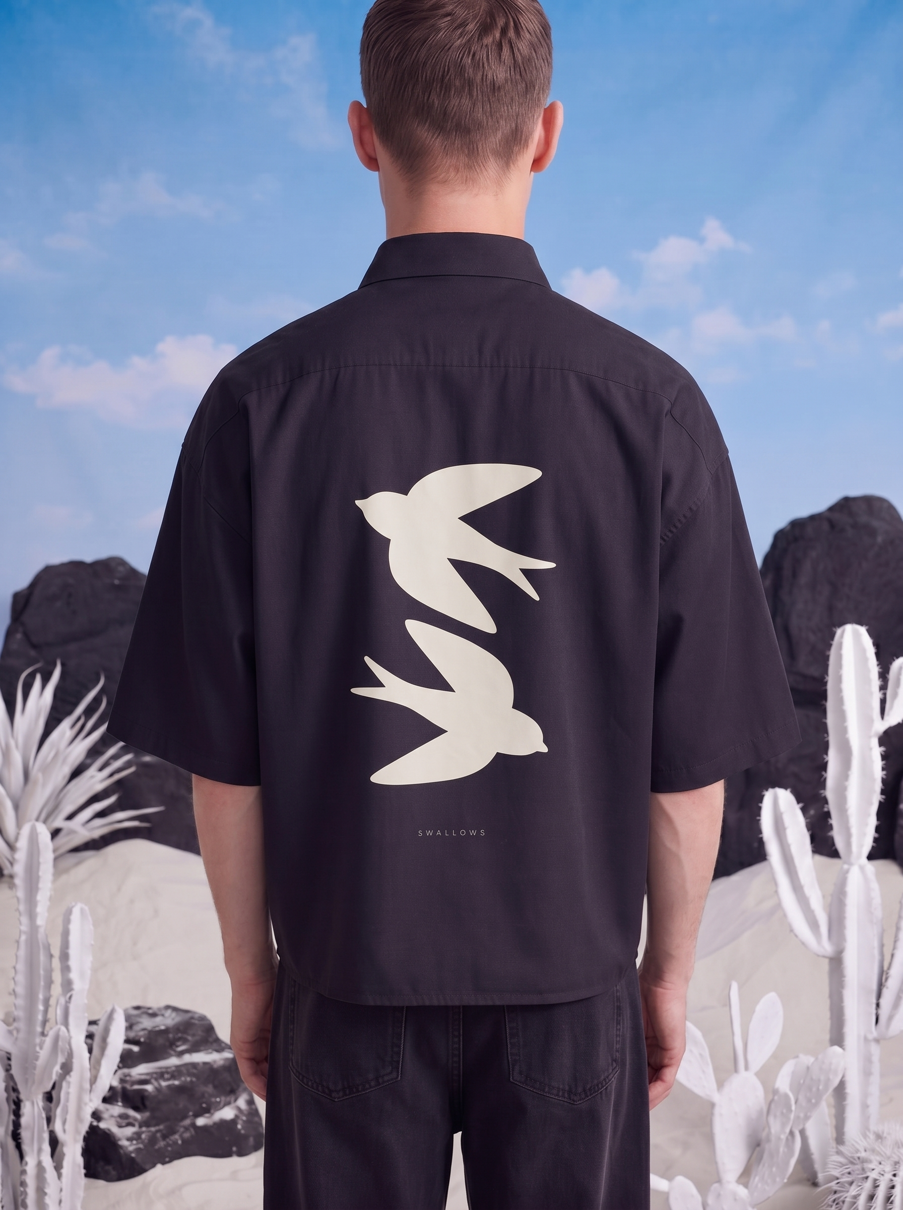 HALF SLEEVE SHIRT - Swallows