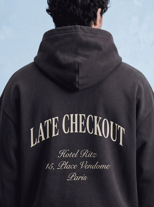 OVERSIZED HOODIE - Late checkout