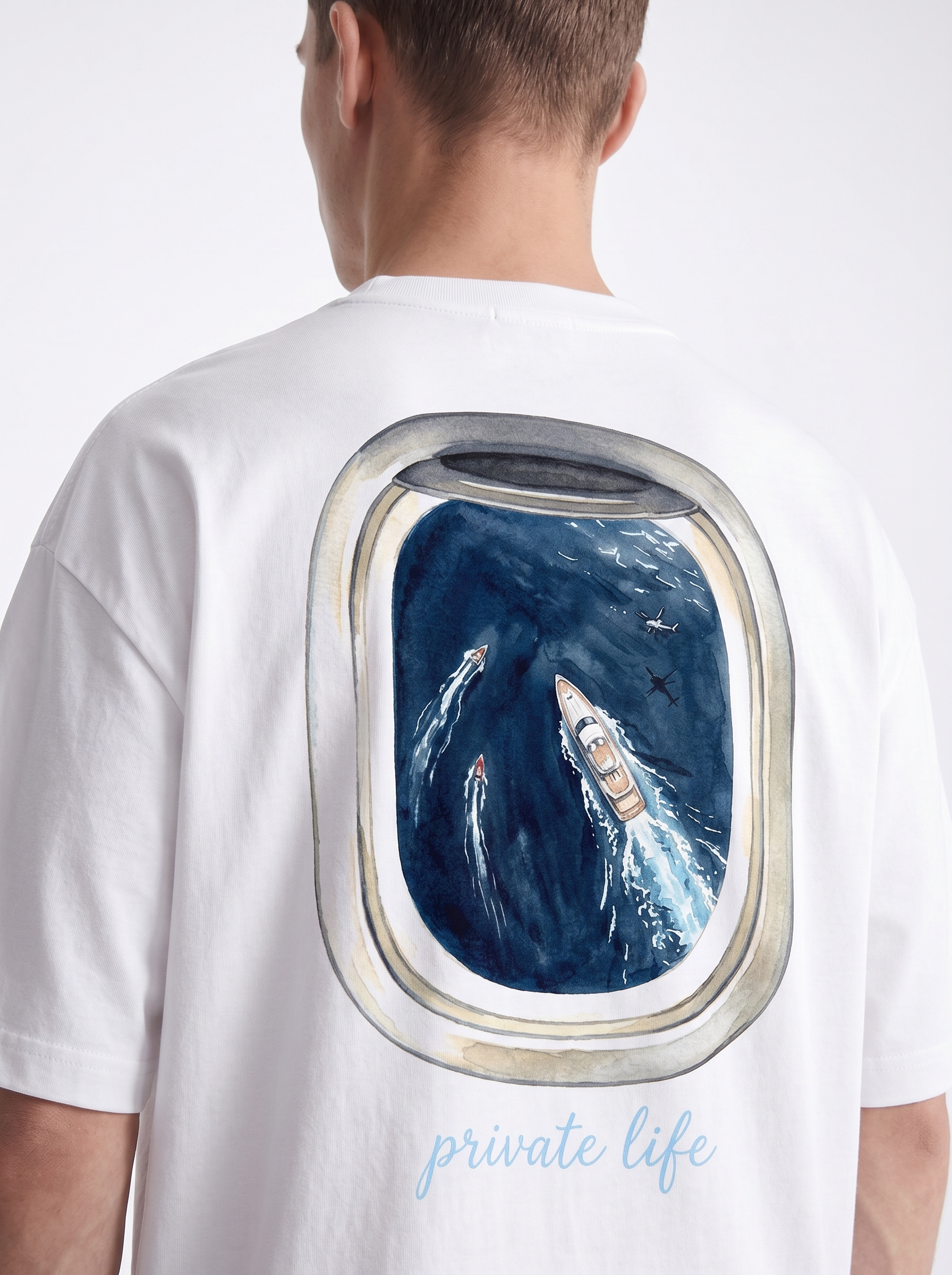 OVERSIZED TEE - Private Life