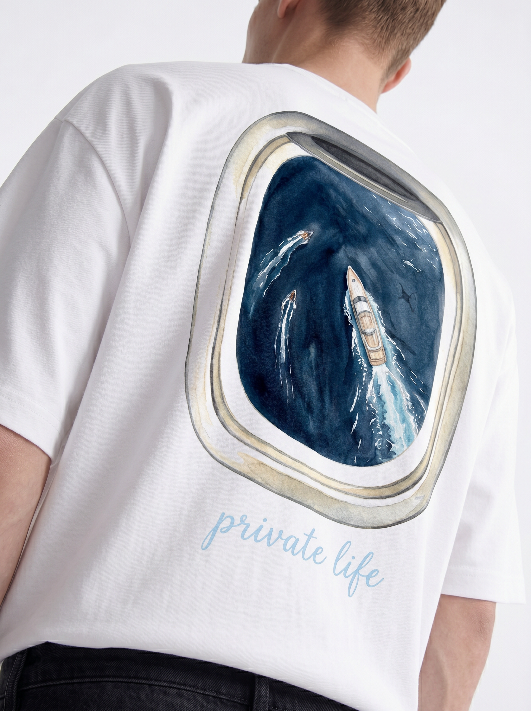 OVERSIZED TEE - Private Life