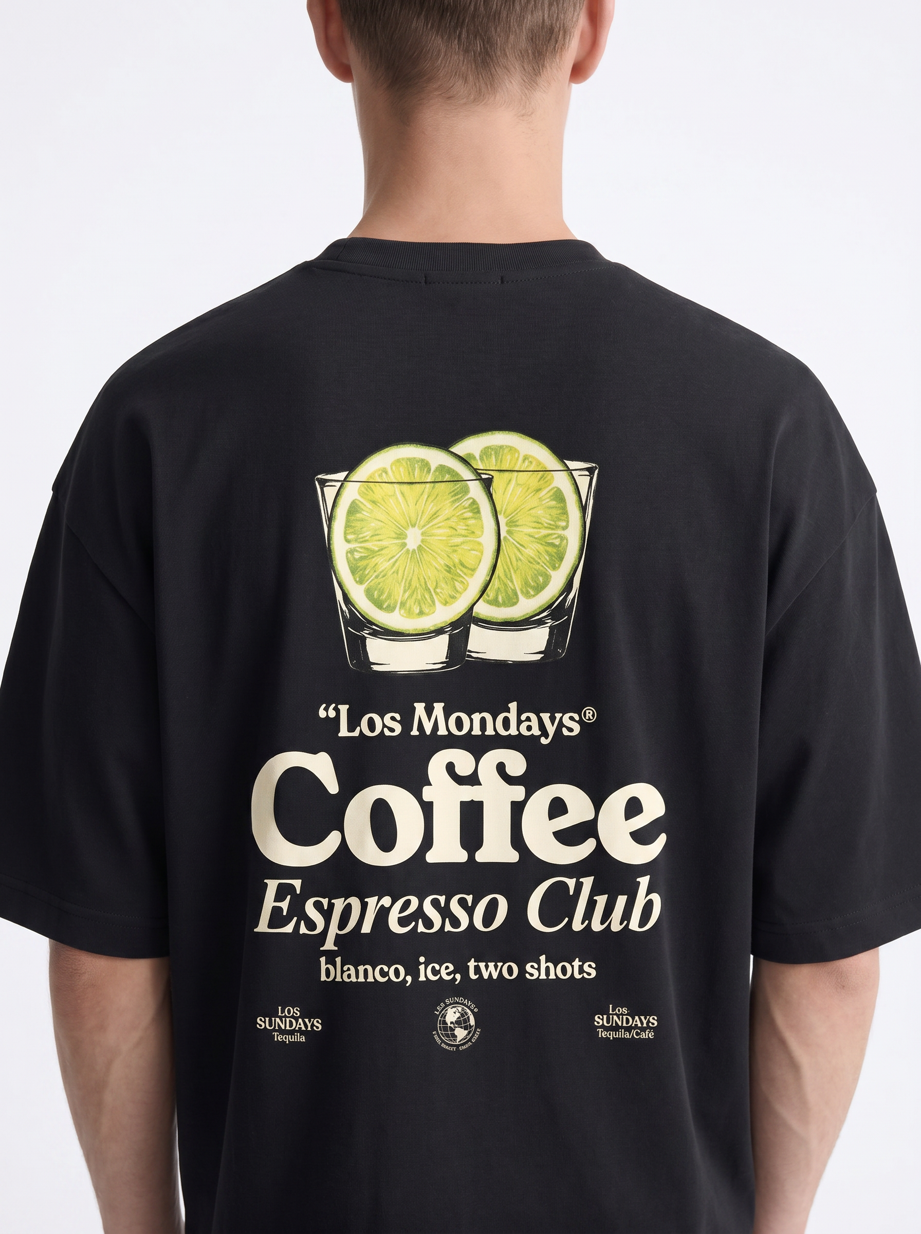 OVERSIZED TEE - Espresso Club
