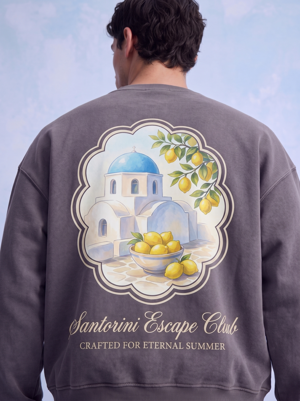 SWEATSHIRT - Santorini escape club