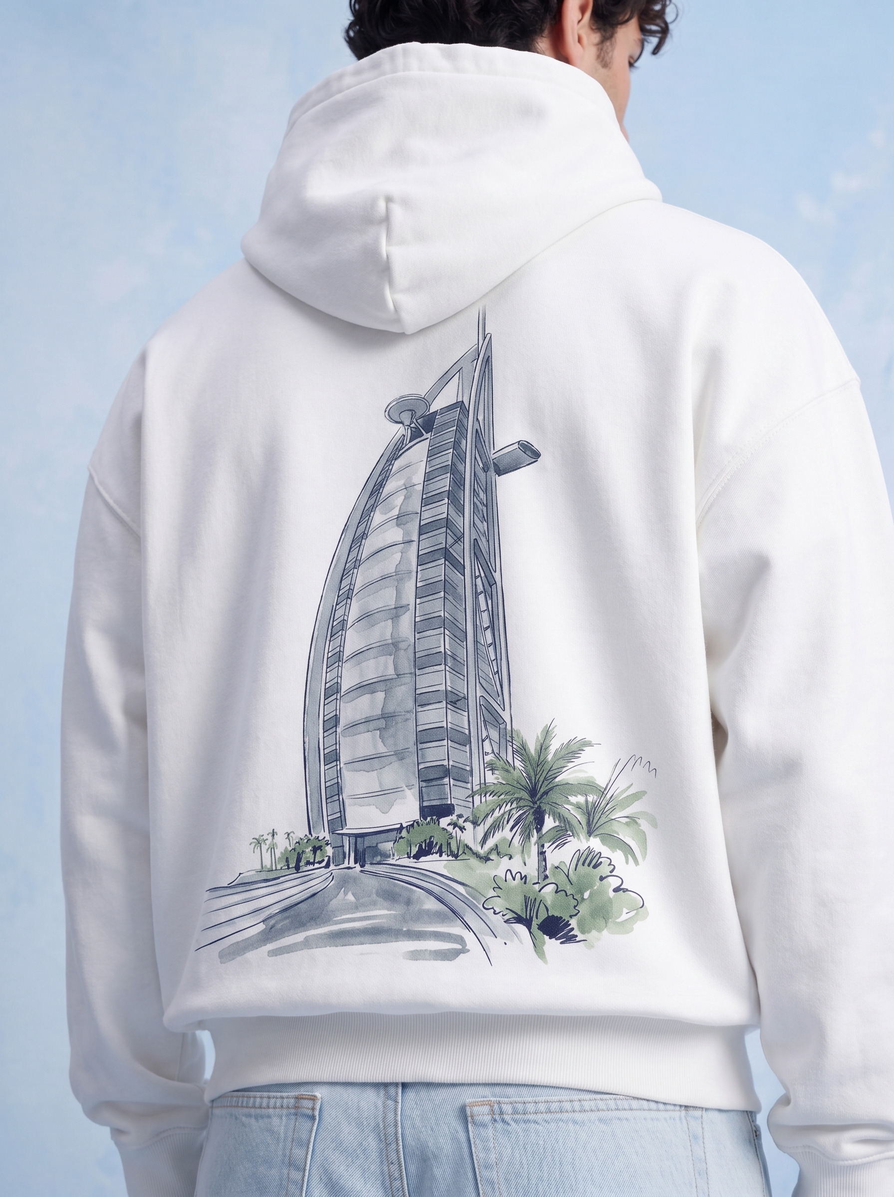 OVERSIZED HOODIE - The 7 star