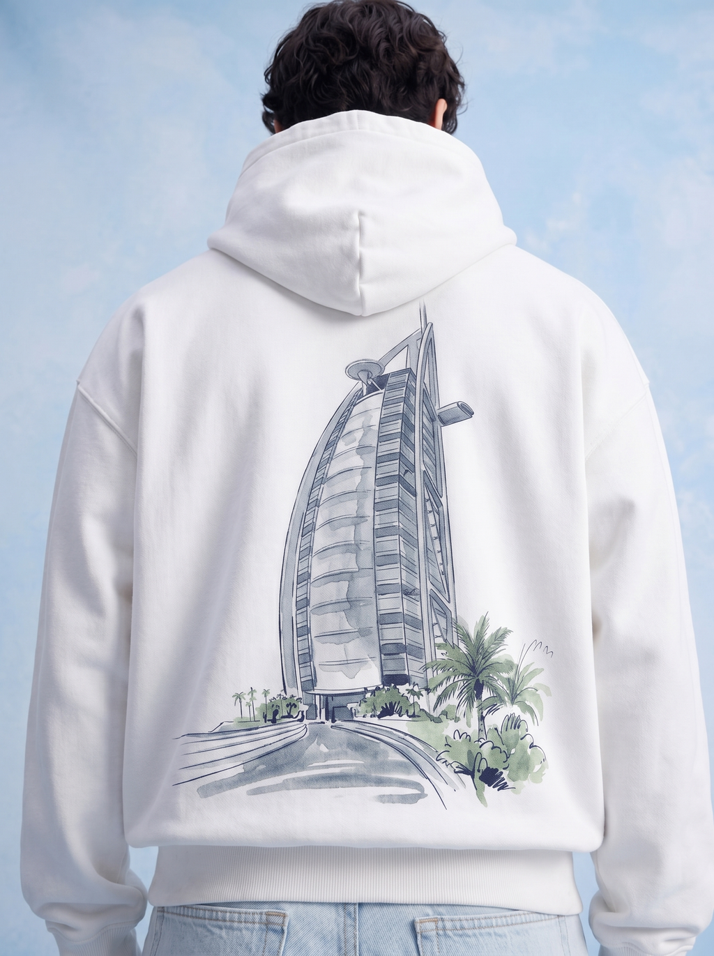 OVERSIZED HOODIE - The 7 star