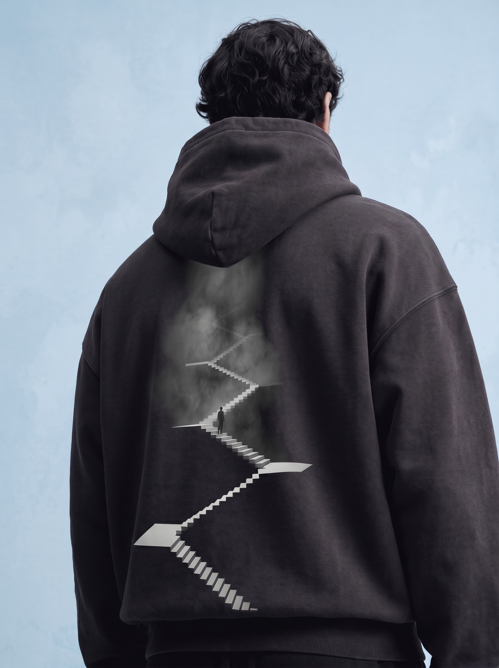 OVERSIZED HOODIE - Alone at the top