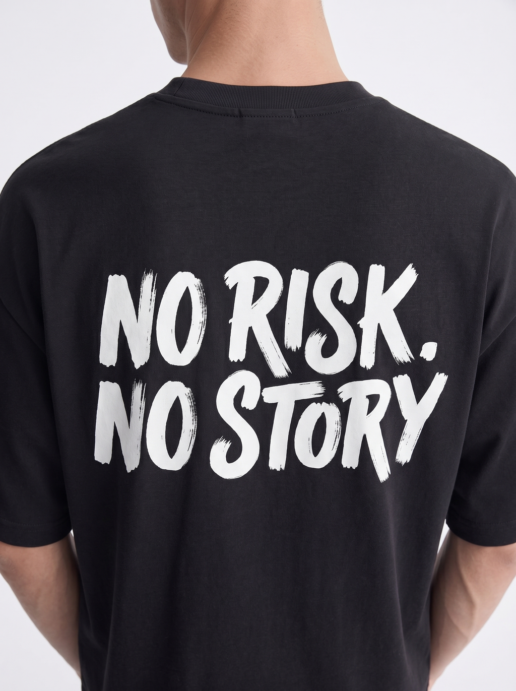OVERSIZED TEE - No Risk No Story