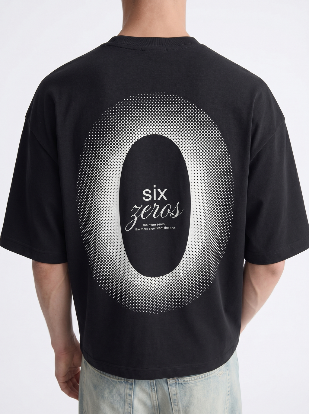 OVERSIZED TEE - Six zeros