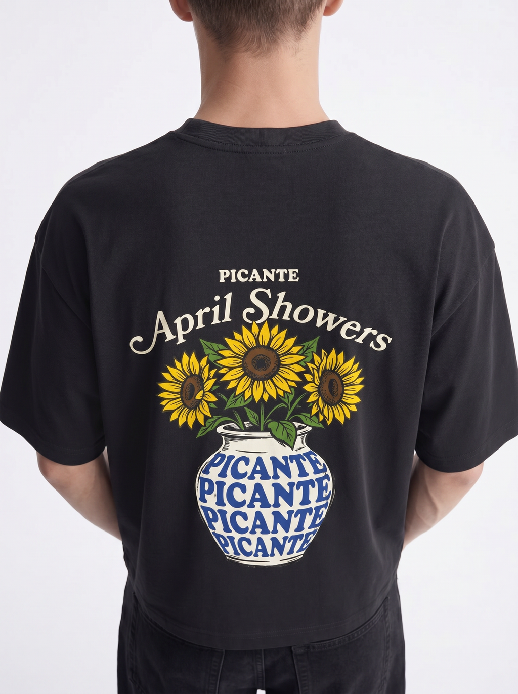 OVERSIZED TEE - April Showers
