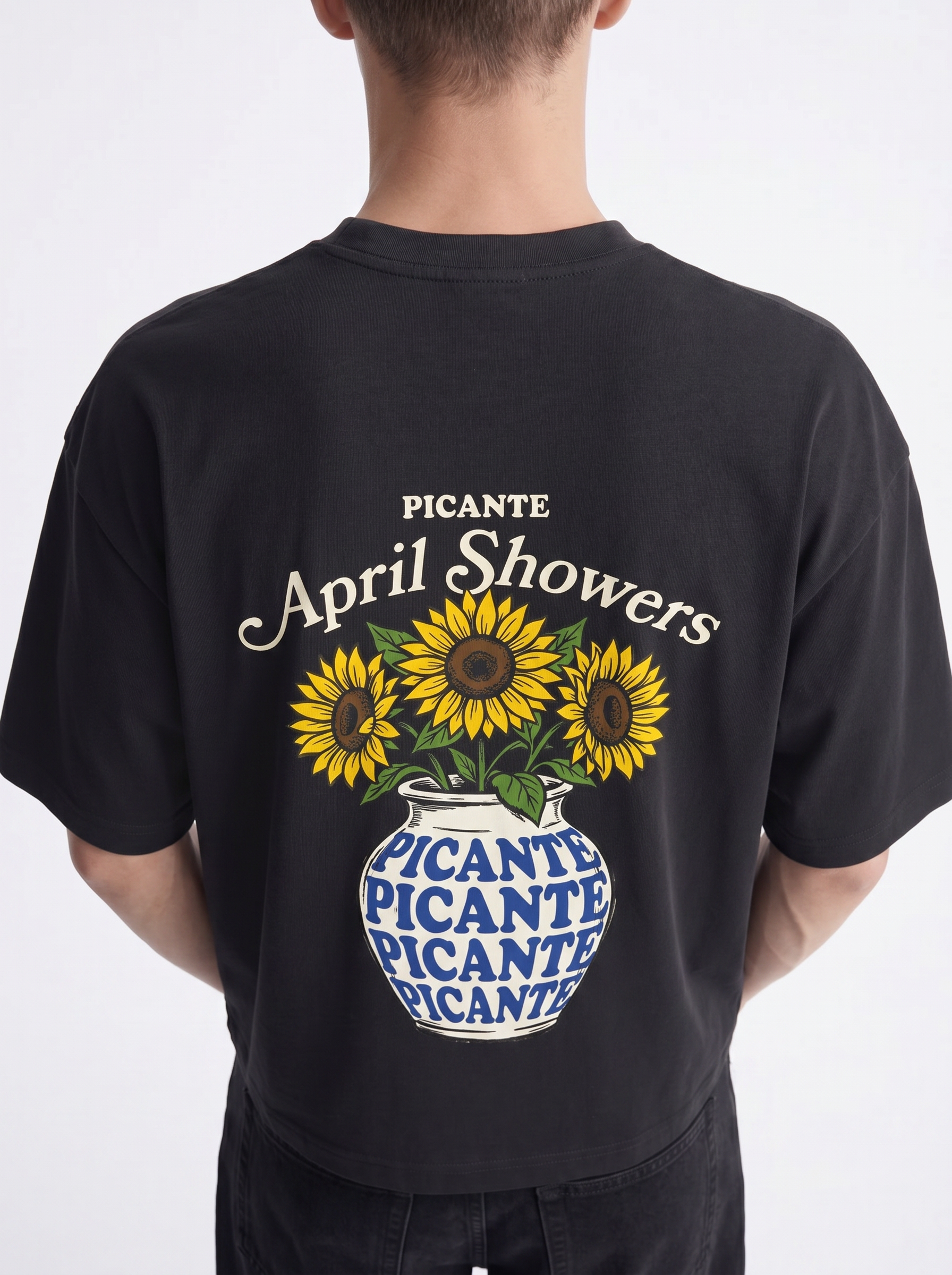 OVERSIZED TEE - April Showers