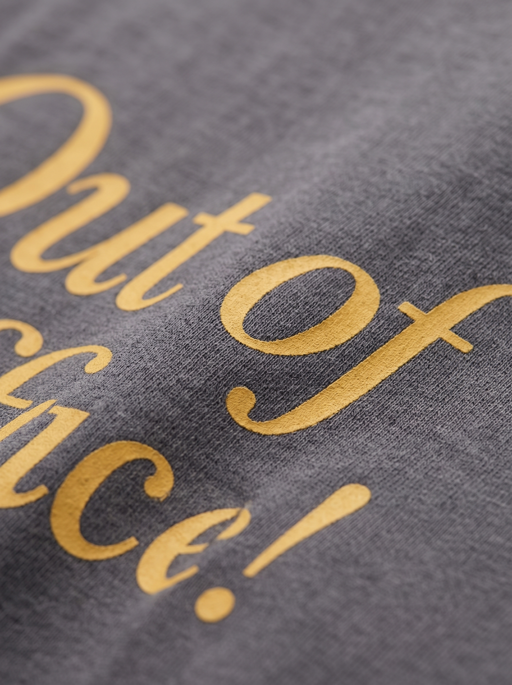 OVERSIZED TEE - Out of office